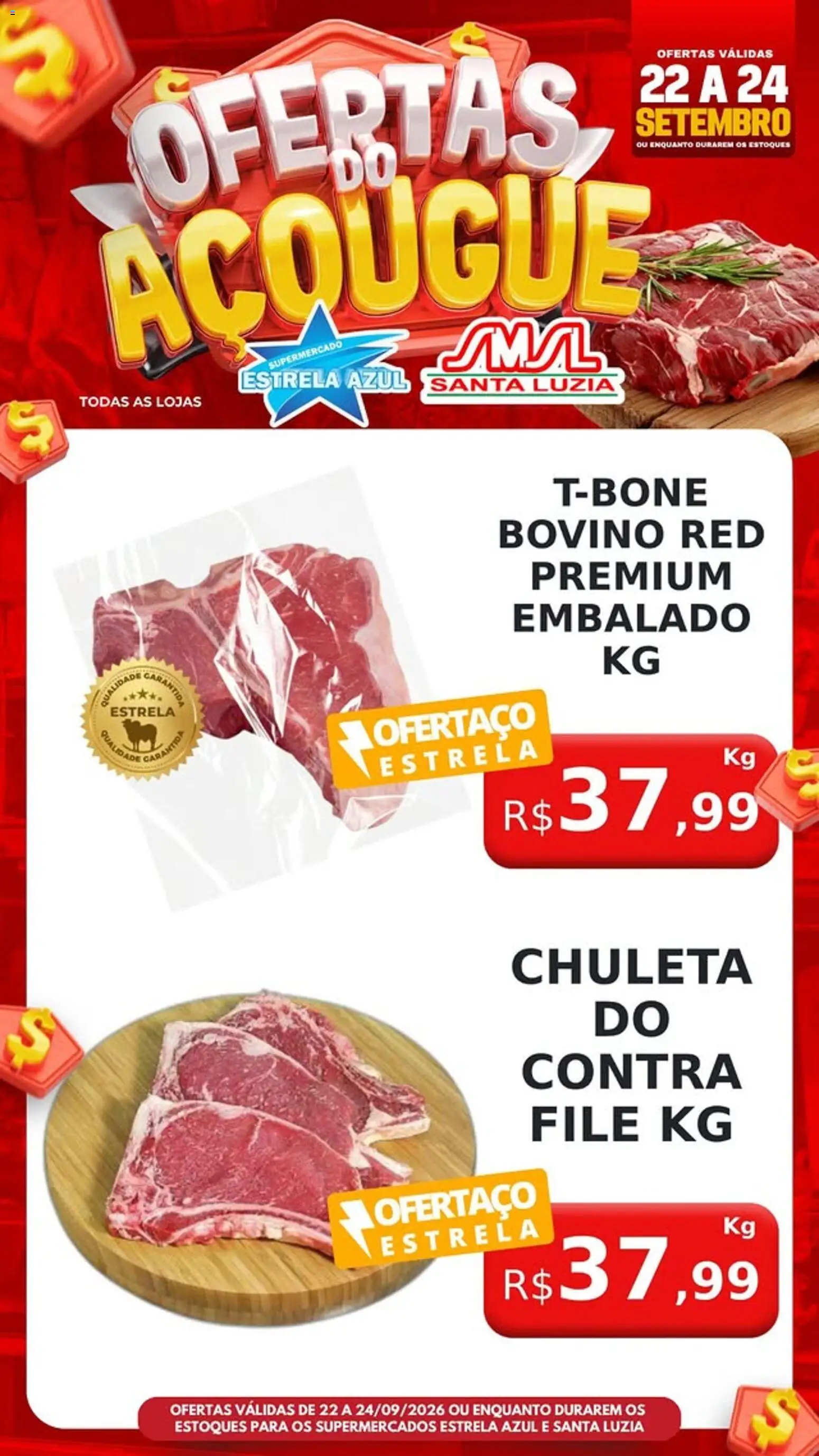 Estrela Azul Folheto - válido de 22/09/2026 | Página: 4 | Produtos: Contra filé