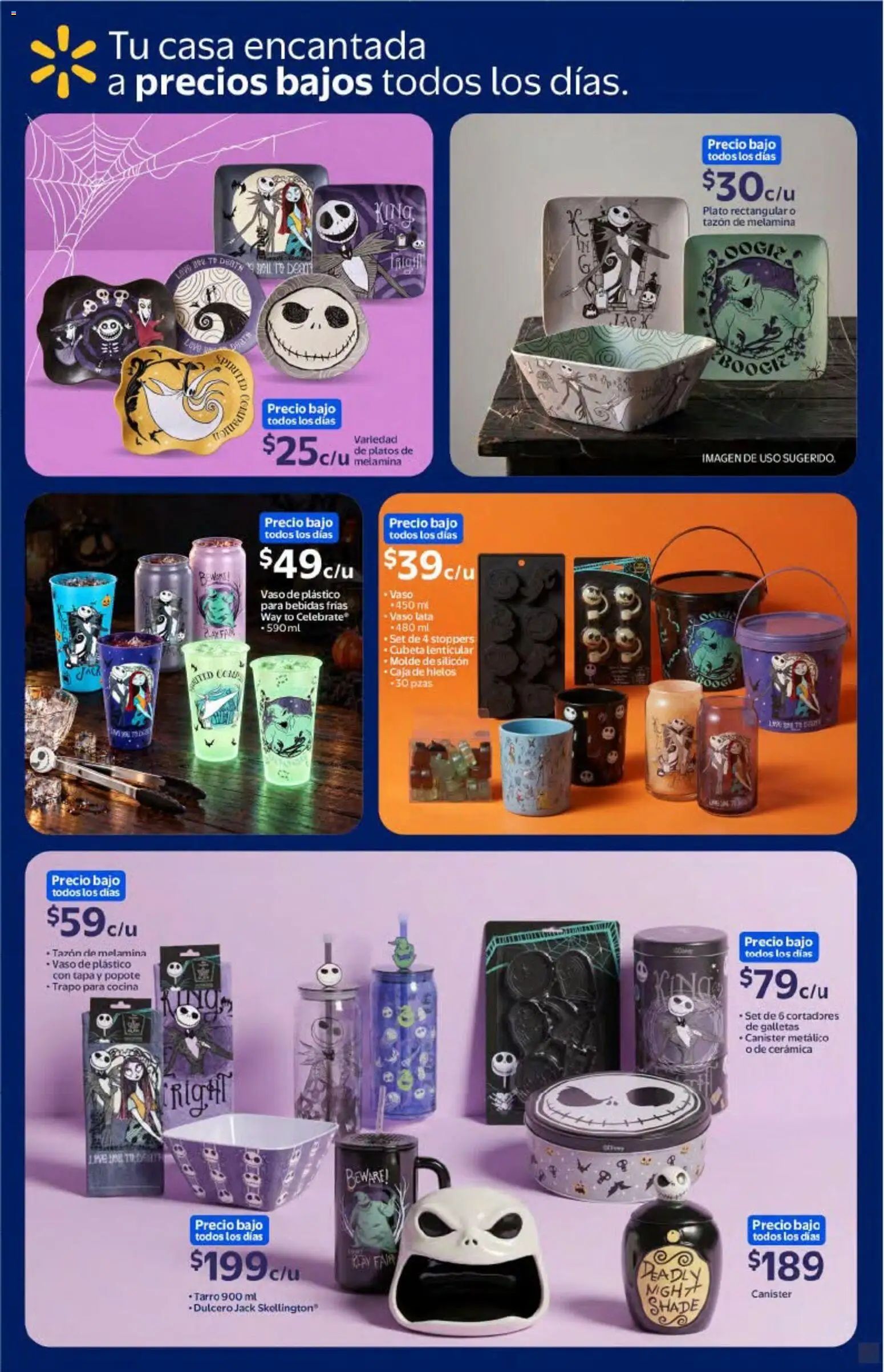 Nuevas ofertas de Walmart válidas en toda la República Mexicana desde el 01/10/2026. ¡Encuentra las mejores ofertas en Walmart folleto Halloween! | Página: 9