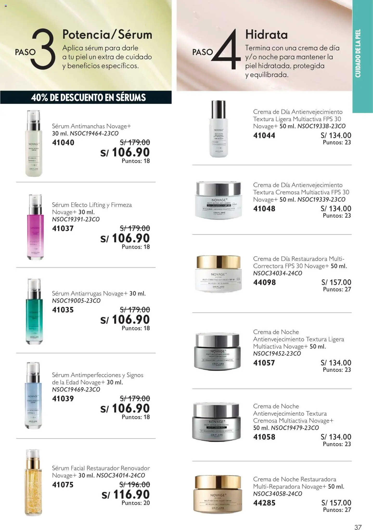 Catálogo Oriflame válido desde 04/10/2026 | Página: 37