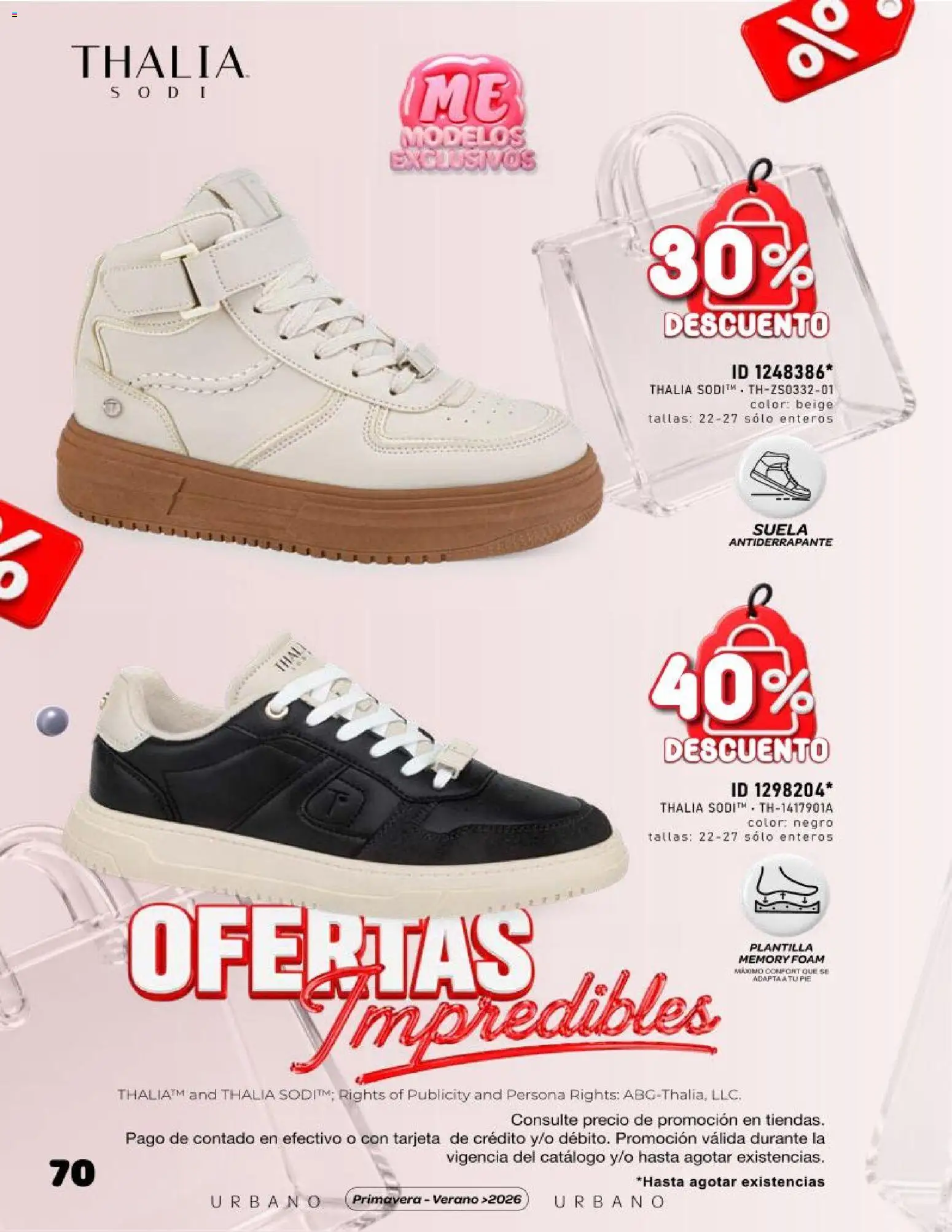 Nuevas ofertas de Price Shoes válidas en toda la República Mexicana desde el 03/07/2026. ¡Encuentra las mejores ofertas en Price Shoes catálogo Oportunidades Urbano! | Página: 70