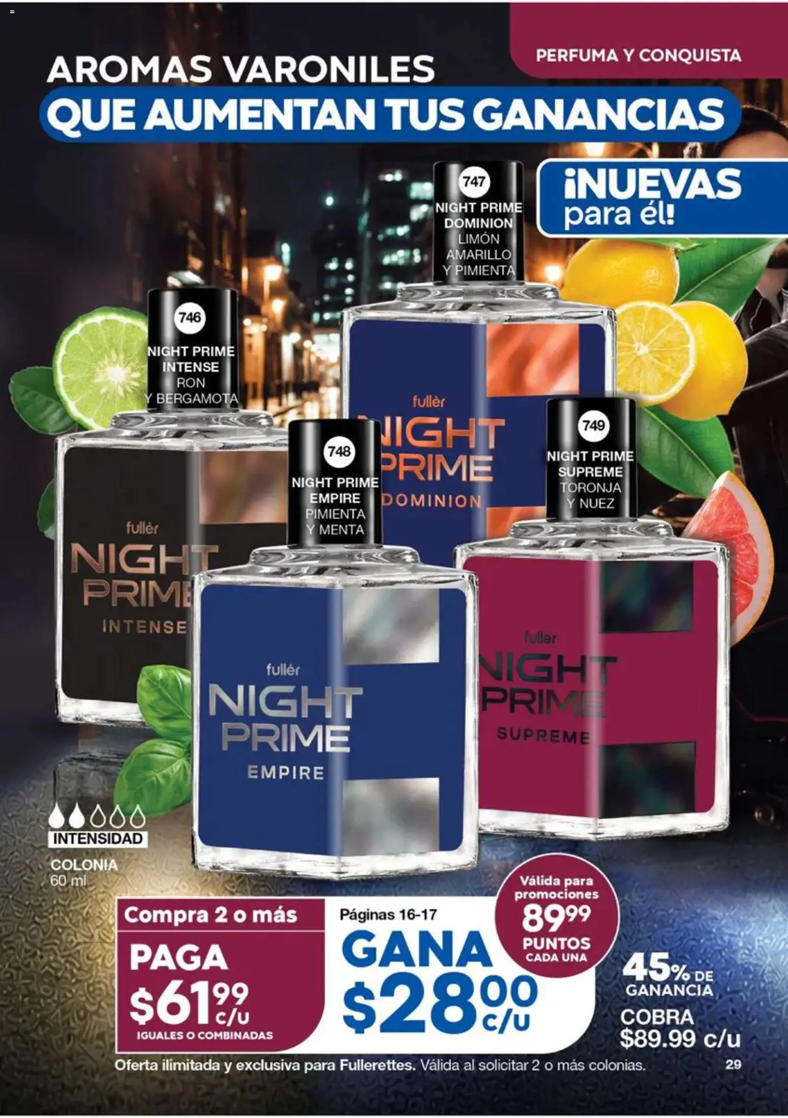 Nuevas ofertas de Fuller válidas en toda la República Mexicana desde el 19/08/2026. ¡Encuentra las mejores ofertas en Fuller Gana Más 10 2026! | Página: 28 | Productos: Pimienta, Limón, Toronja, Nuez