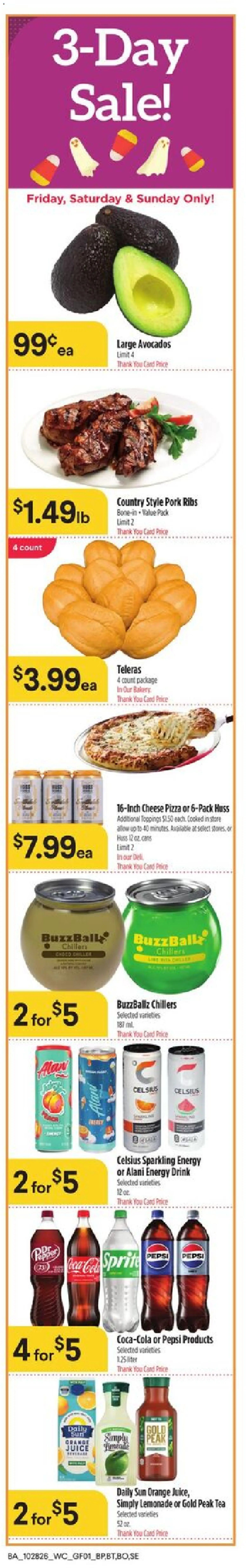 Basha's Weekly Ad - valid from 10/28/2026 | Page: 1