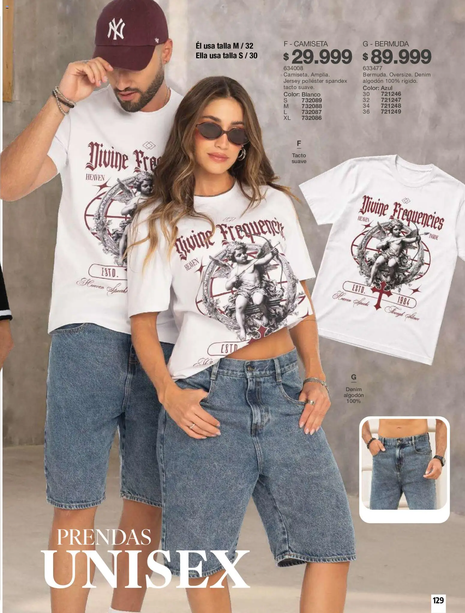 Carmel revista - valida desde el 01/07/2026 | Página: 129 | Productos: Algodón, Bermuda, Camiseta