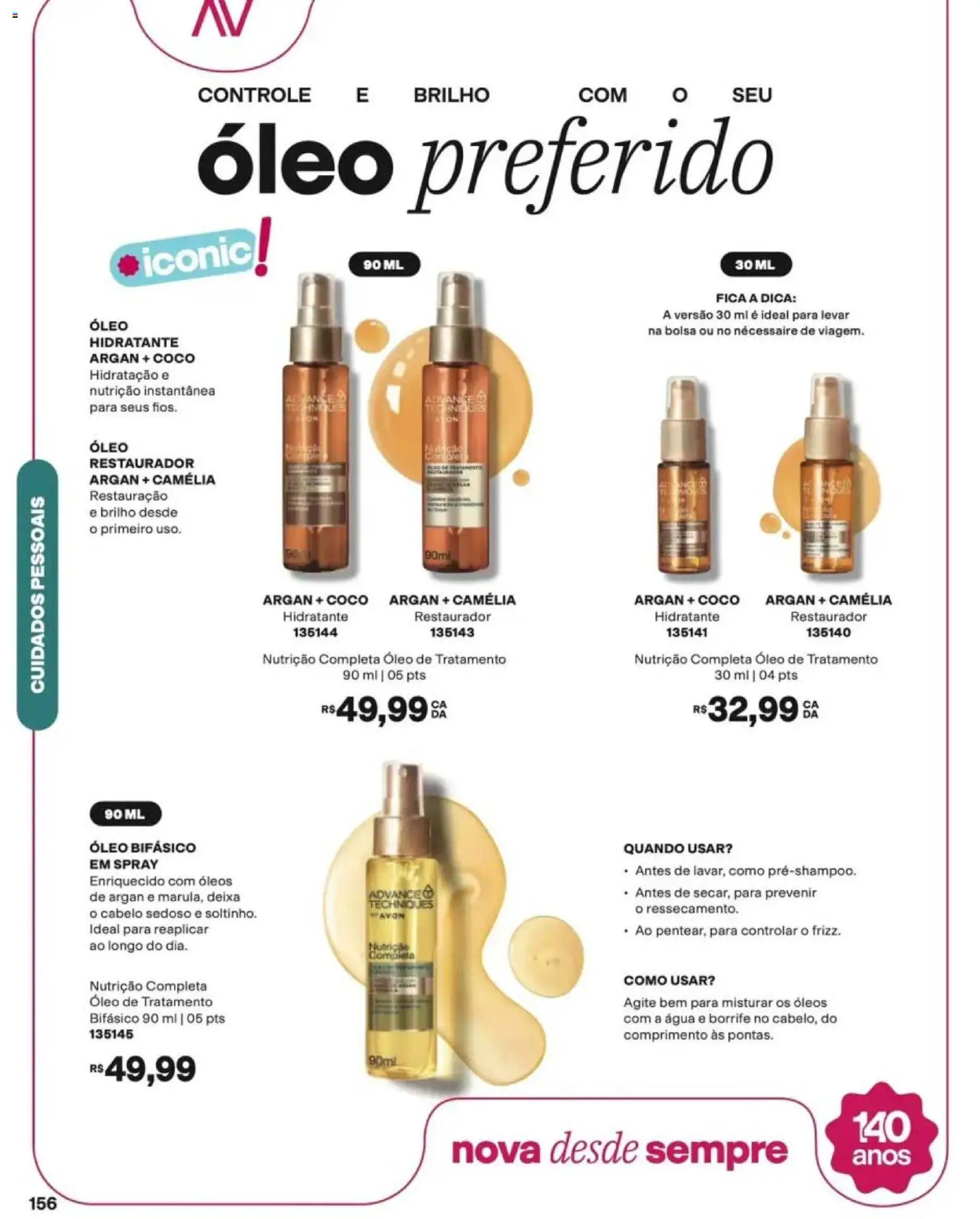 Avon Folheto - válido de 12/10/2026 | Página: 158 | Produtos: Coco, Necessaire, Água, Bolsa