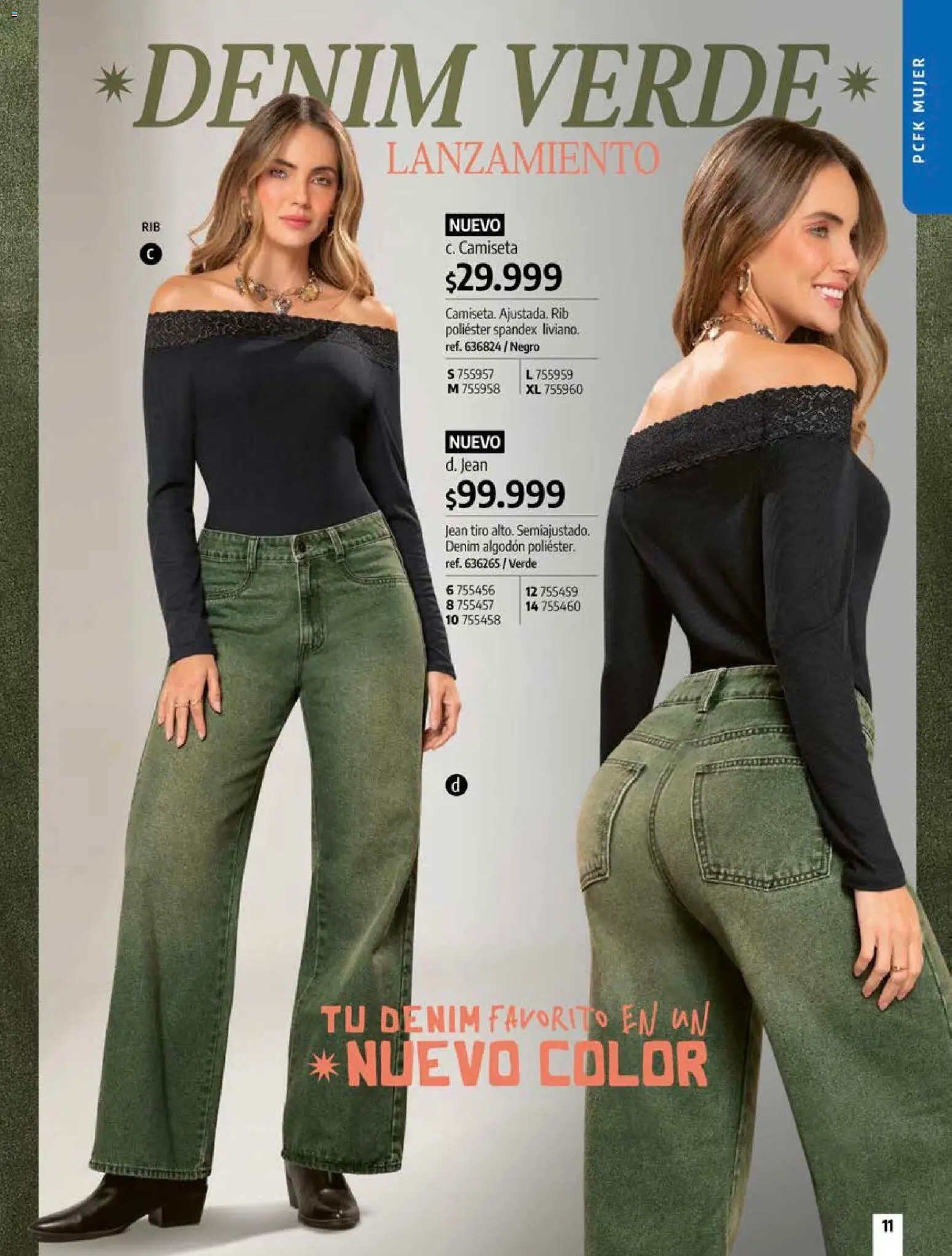 Pacifika revista - valida desde el 18/10/2026 | Página: 11 | Productos: Algodón, Jean, Camiseta
