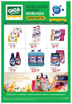 GIGA Atacado ofertas Ypê - Pré-Visualização do folheto da loja GIGA Atacado, válido de 15/07/2026 | Página: 1