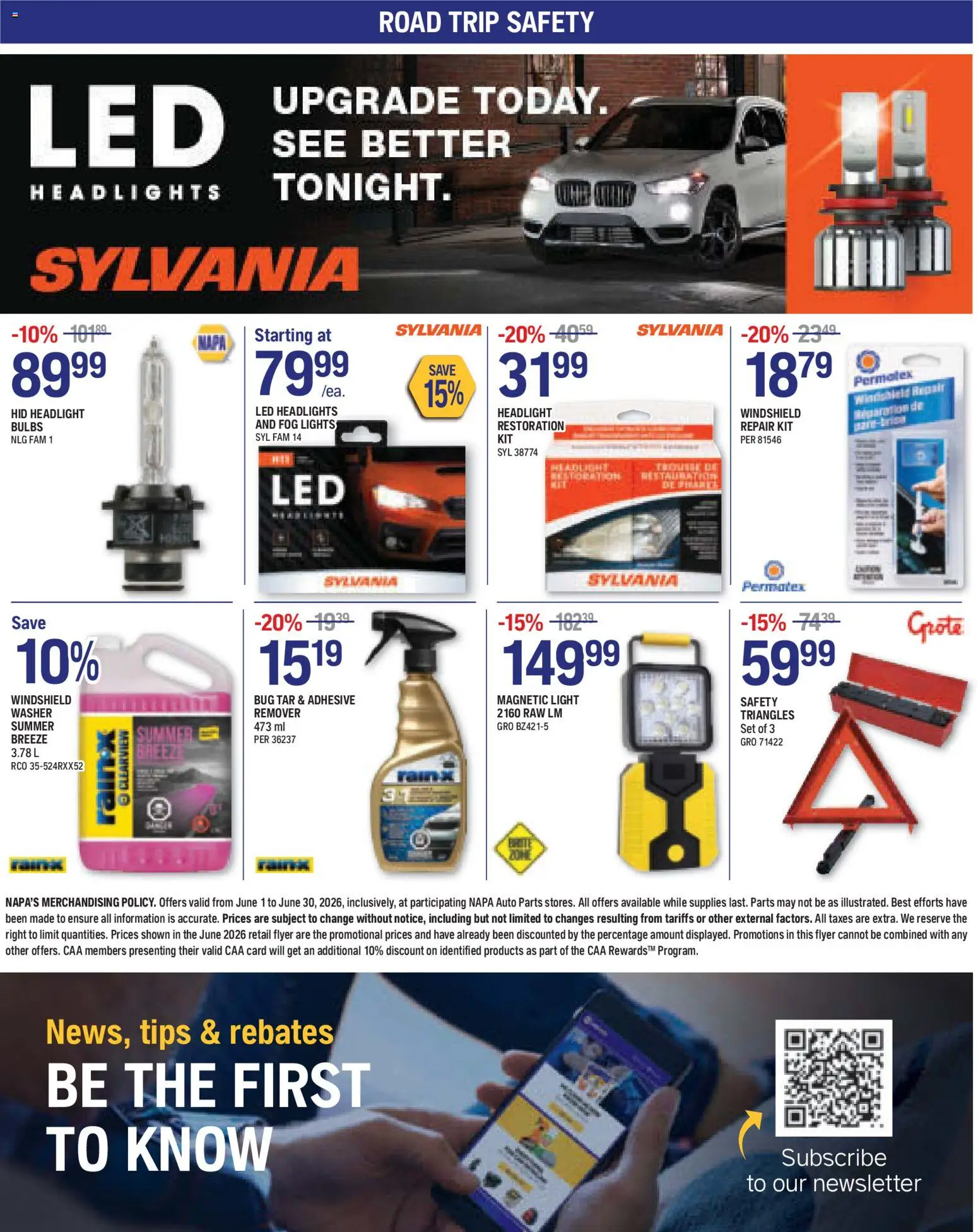 NAPA Auto Parts flyer valid from 01.06.2026 | Page: 12