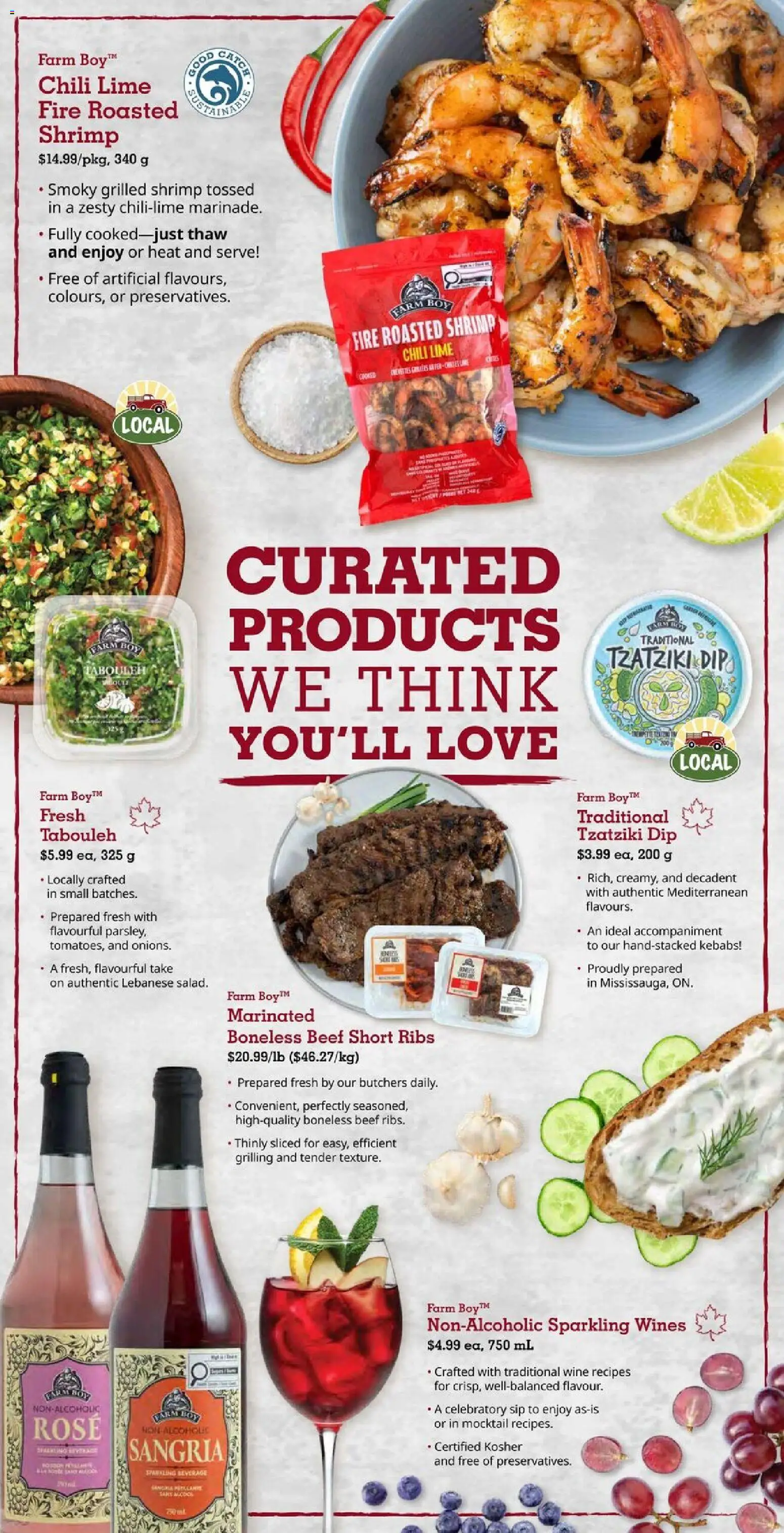 Farm Boy flyer valid from Jul 30, 2026 | Page: 7 | Products: Beef, Wine