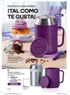 Vista previa de Tupperware catálogo, nuevo folleto de la tienda, válido en México a partir del 18.05.2026 | Página: 112