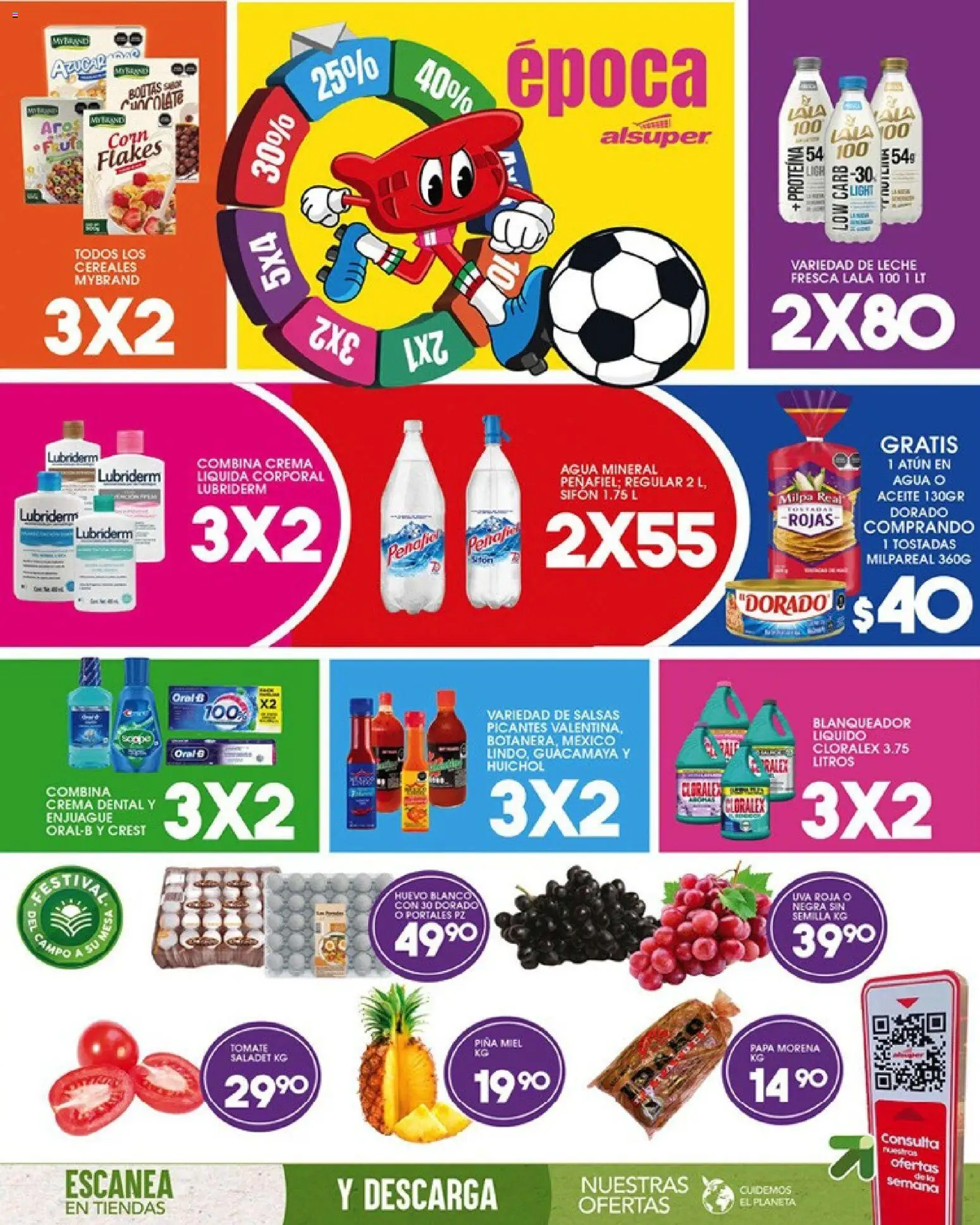 Nuevas ofertas de Alsuper válidas en toda la República Mexicana desde el 12.06.2026. ¡Encuentra las mejores ofertas en Alsuper folleto Chihuahua-Ciudad! | Página: 8 | Productos: Azúcar, Tomate, Huevo, Aceite