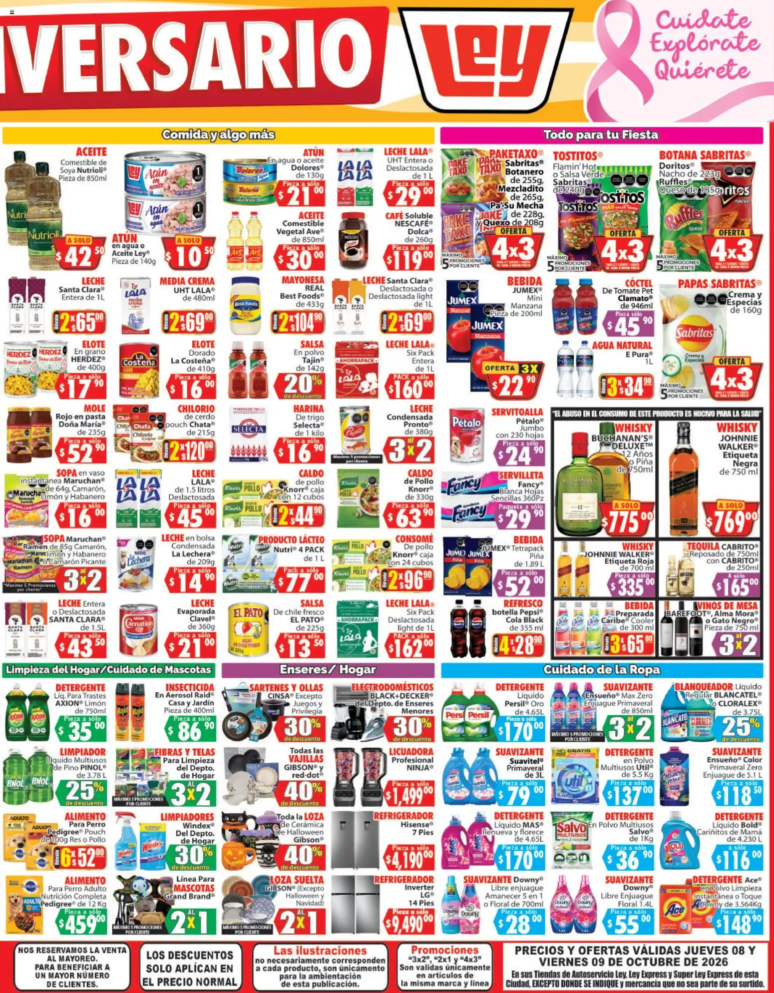 Nuevas ofertas de Casa Ley válidas en toda la República Mexicana desde el 08/10/2026. ¡Encuentra las mejores ofertas en Casa Ley folleto Autoservicio! | Página: 4
