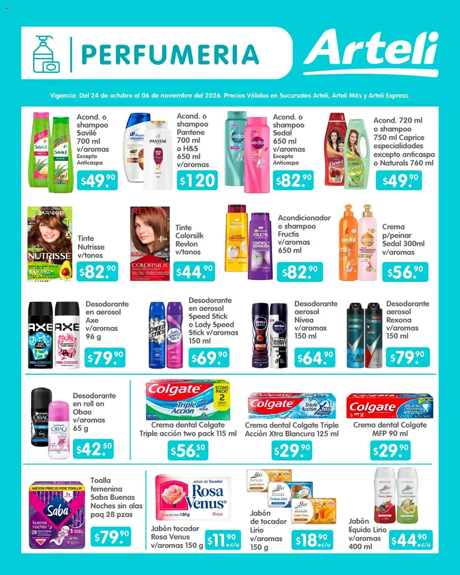 Nuevas ofertas de Arteli válidas en toda la República Mexicana desde el 24/10/2026. ¡Encuentra las mejores ofertas en Arteli folleto Quincenal! | Página: 11