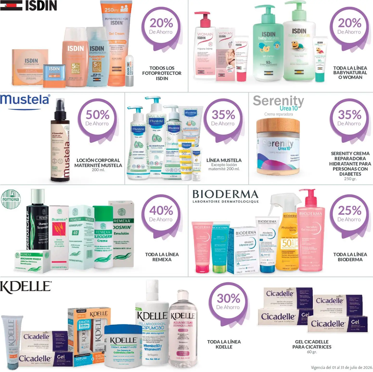 Nuevas ofertas de Farmacia Guadalajara válidas en toda la República Mexicana desde el 01/07/2026. ¡Encuentra las mejores ofertas en Farmacia Guadalajara catálogo Dermo! | Página: 3 | Productos: Serum, Agua, Té, Agua micelar
