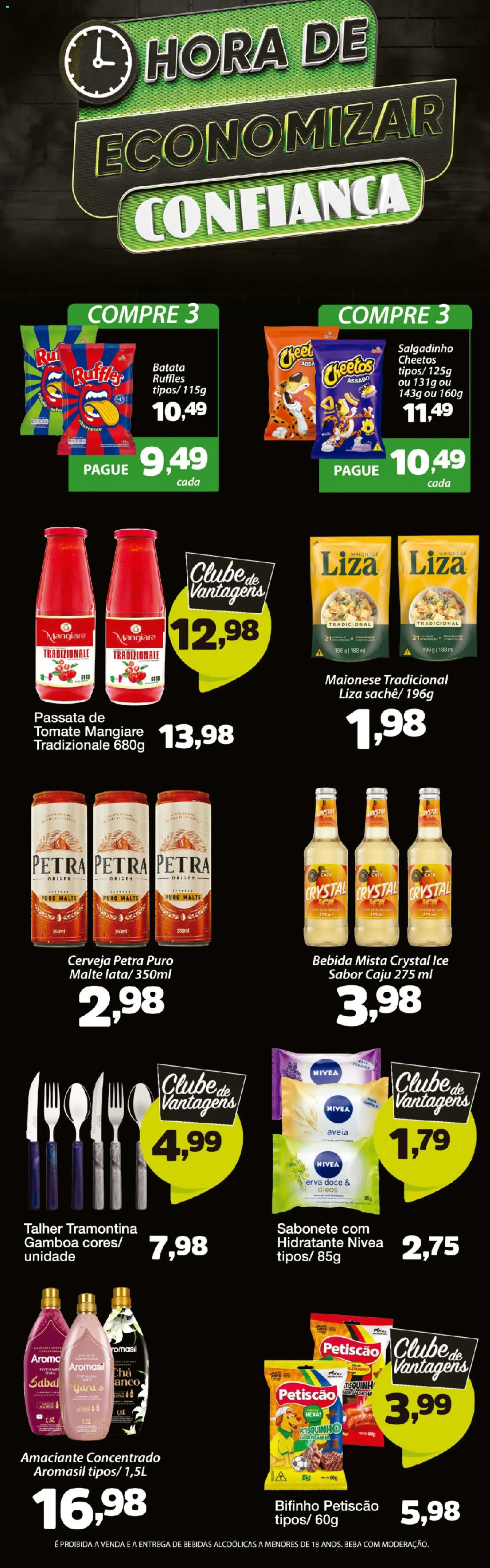 Confiança Folheto - válido de 14/08/2026 | Página: 5 | Produtos: Bebidas, Sabonete, Bebida, Batata
