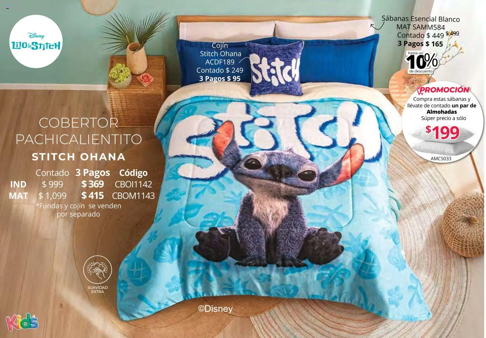 Nuevas ofertas de Colchas Concord válidas en toda la República Mexicana desde el 01.05.2026. ¡Encuentra las mejores ofertas en Colchas Concord catálogo Kids! | Página: 68 | Productos: Cobertor, Sabanas