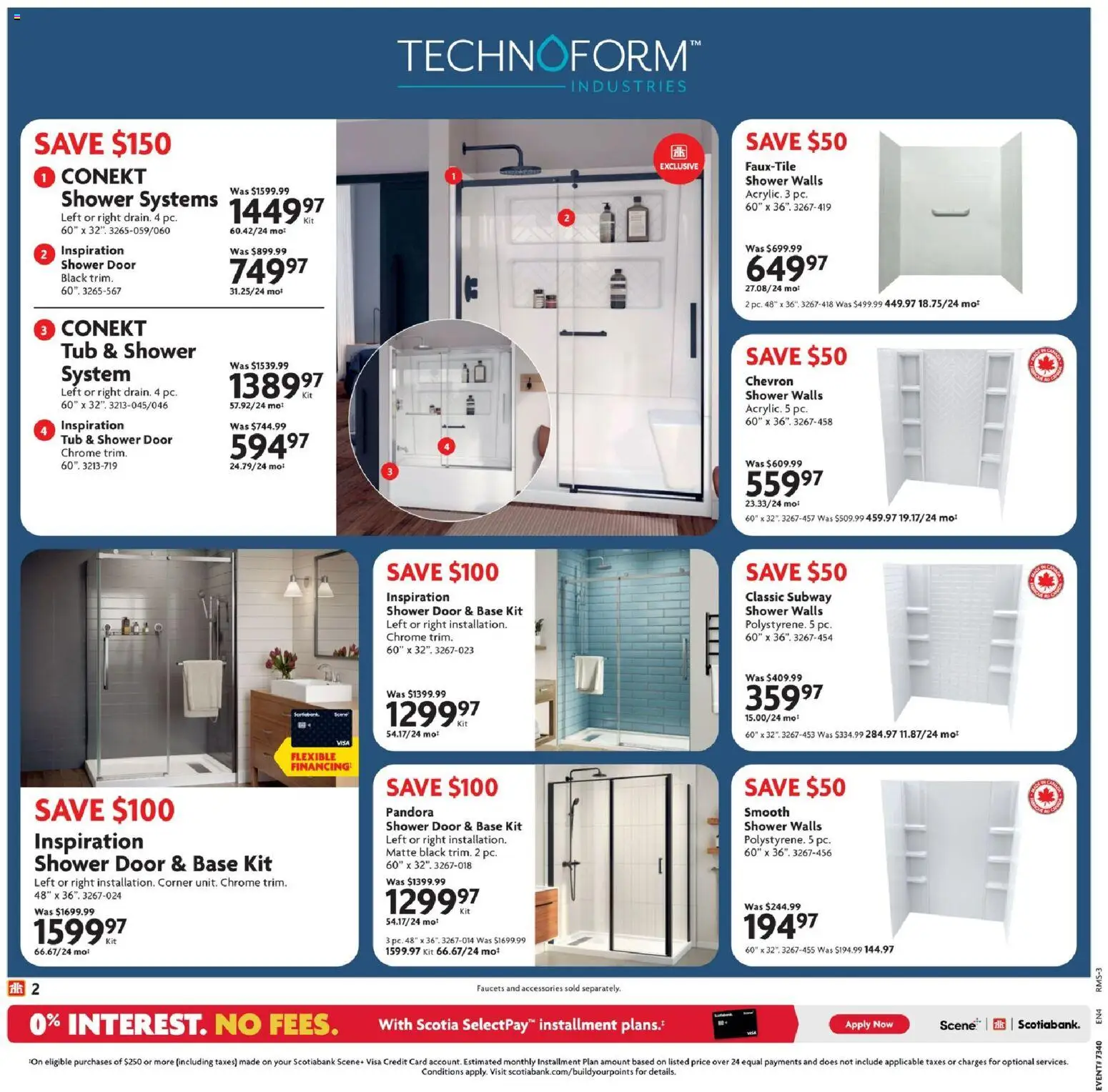 Home Hardware flyer valid from Oct 1, 2026 | Page: 2 | Products: Shower, Door
