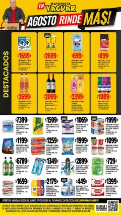 Vista previa Yaguar - Oferta Semanal Santa Fé válido desde el 17/07/2026