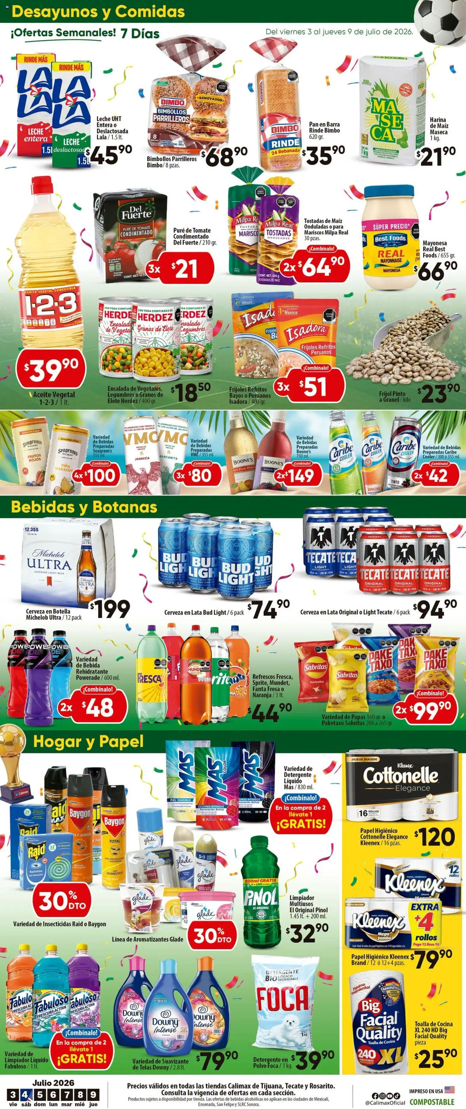 ¡El último » catálogo de Calimax para Julio « está aquí! Descubre las SUPER OFERTAS. | México