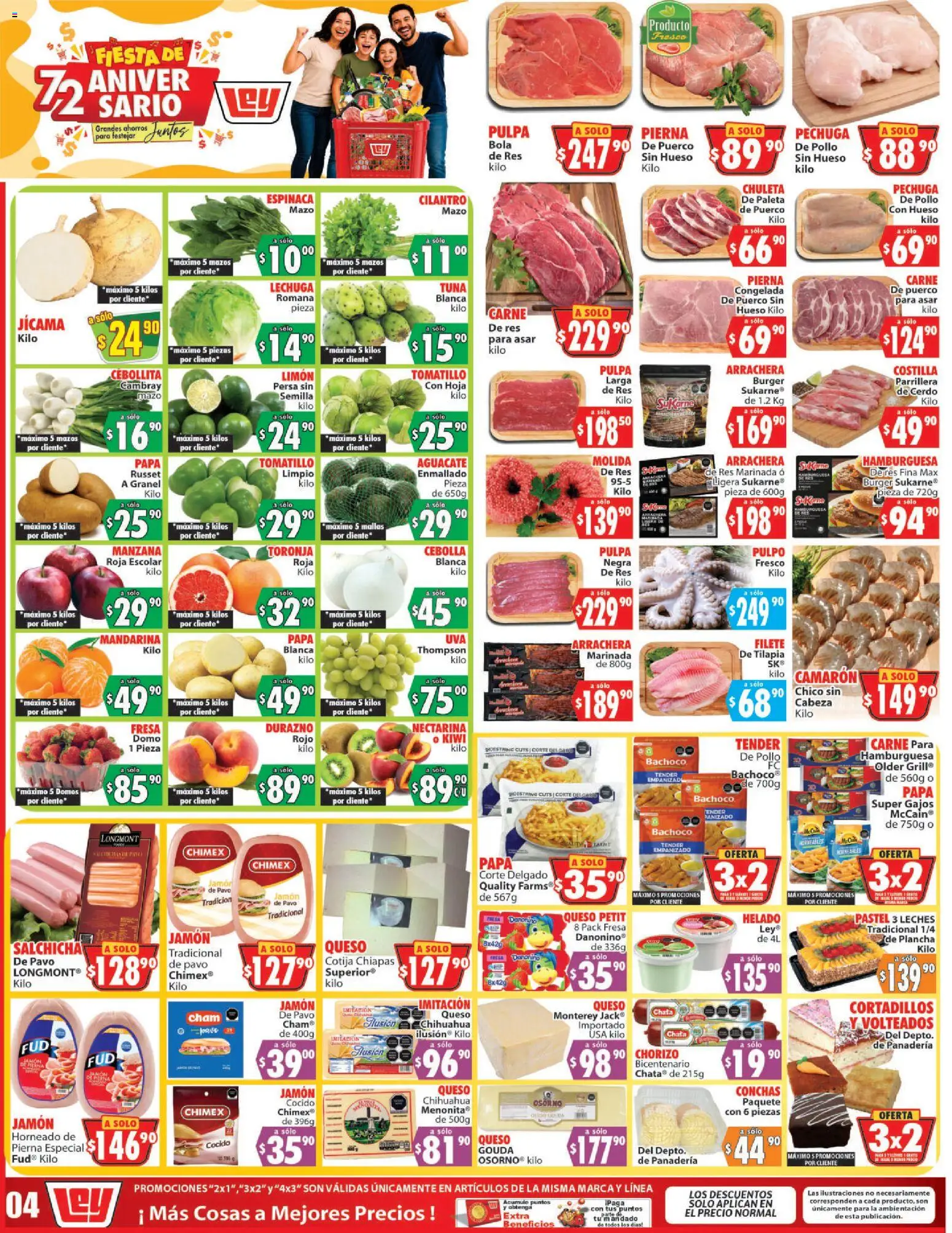 Nuevas ofertas de Casa Ley válidas en toda la República Mexicana desde el 22/09/2026. ¡Encuentra las mejores ofertas en Casa Ley folleto Autoservicio! | Página: 1 | Productos: Salchicha, Chorizo, Espinaca, Hamburguesa