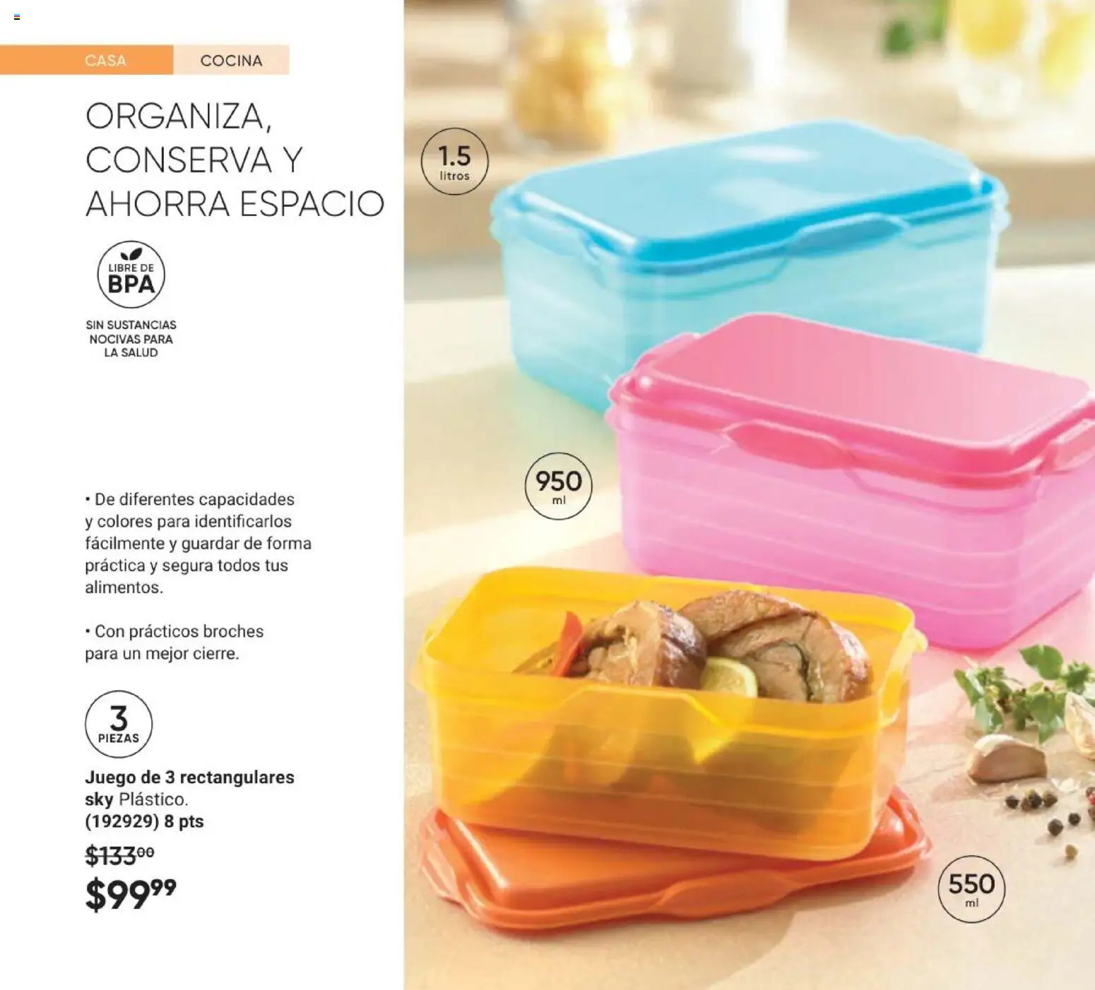 Nuevas ofertas de AVON válidas en toda la República Mexicana desde el 11/09/2026. ¡Encuentra las mejores ofertas en AVON Casa & Estilo 14 2026! | Página: 72 | Productos: Juego, Cocina