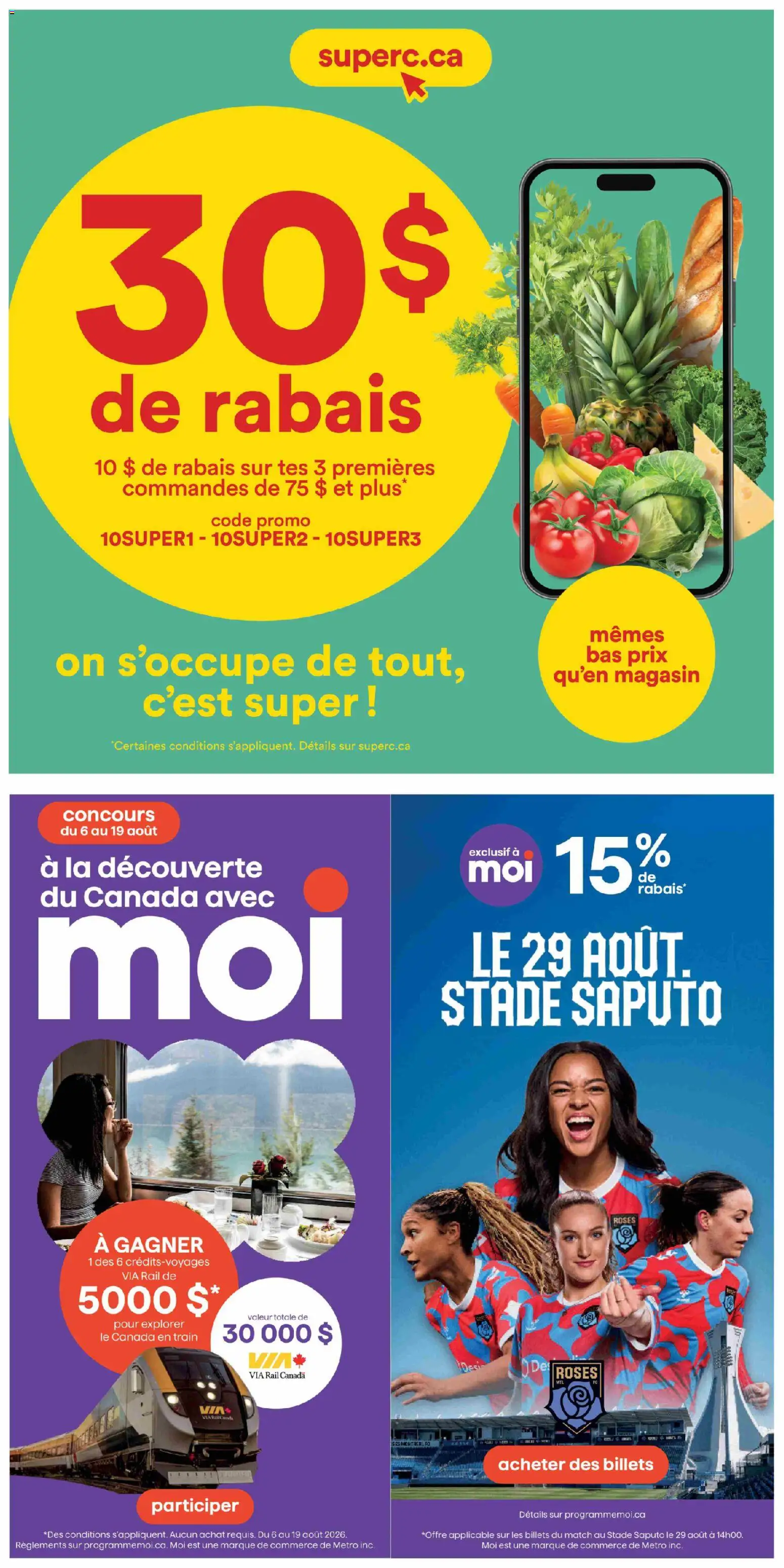 Super C flyer valid from Aug 13, 2026 | Page: 10