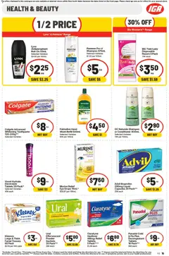 Preview of IGA catalogue NSW Medium V2 - valid from 01/07/2026 | Page: 15 | Products: Conditioner, Razors, Tablets, Vitamin