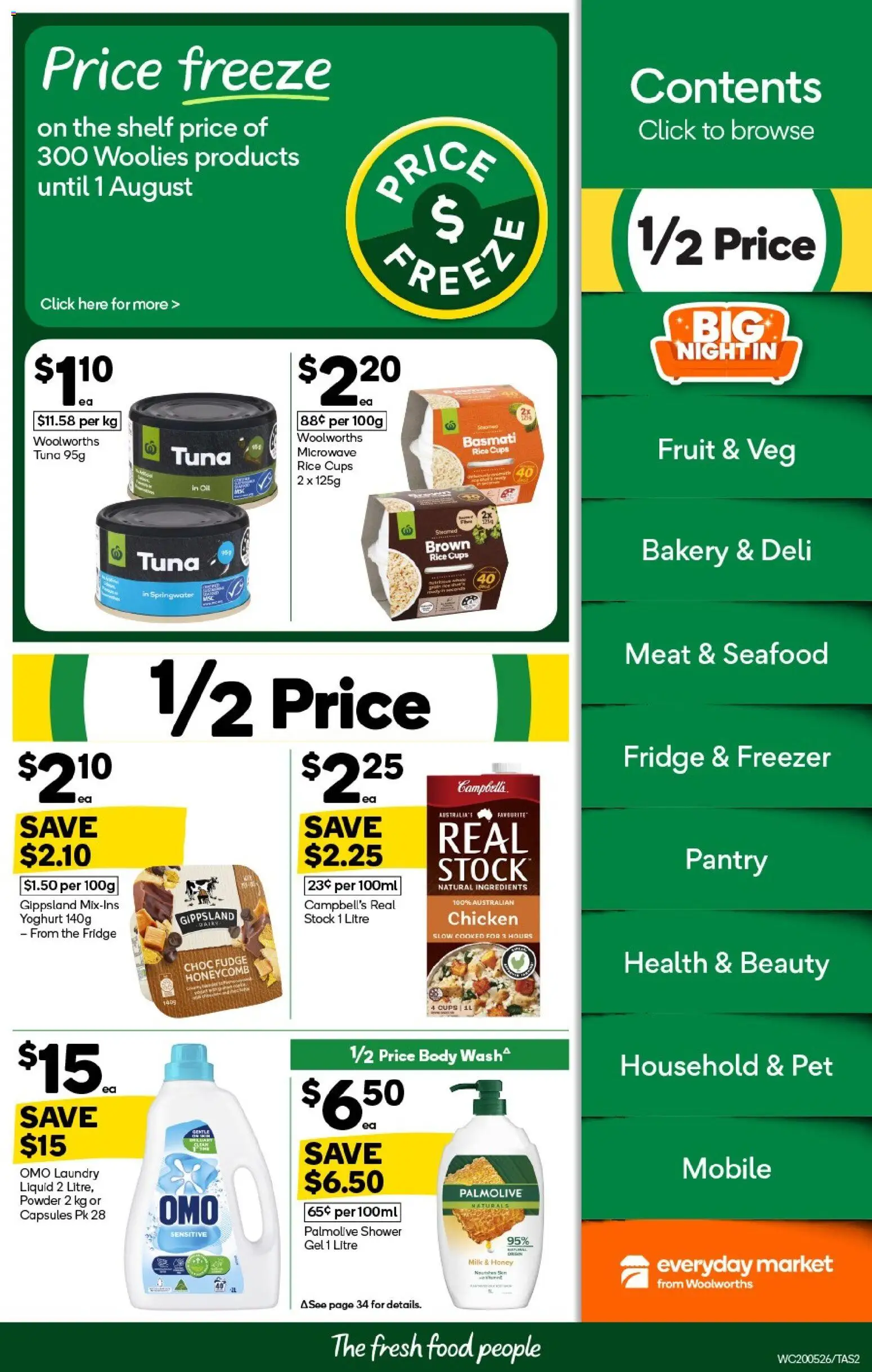 Woolworths catalogue - valid from 20.05.2026 | Page: 2 | Products: Cups, Household, Dairy, Honey