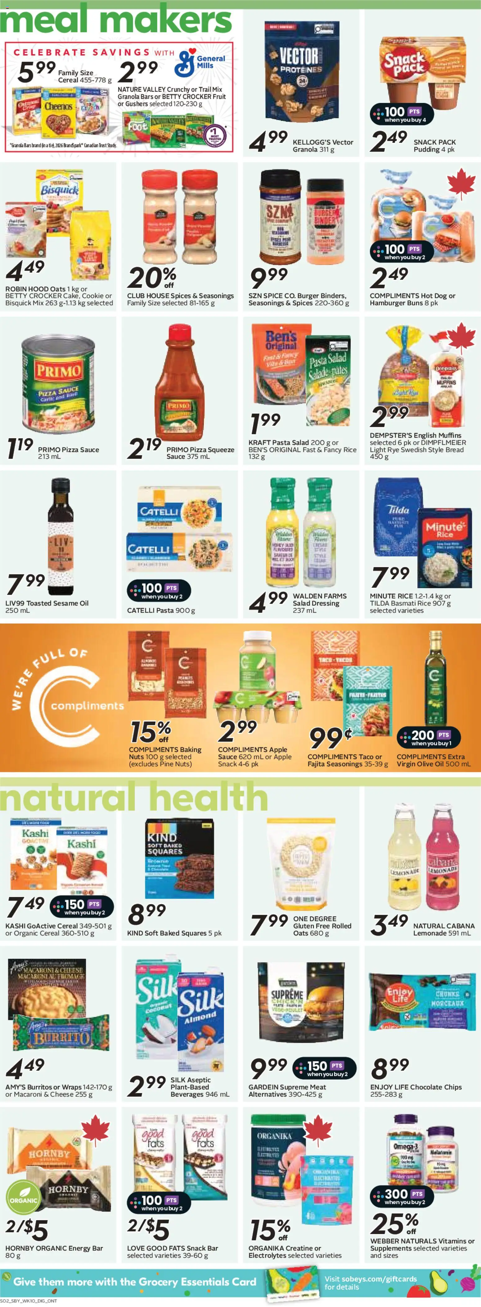 Sobeys Sobeys Circulaire Supermarkets Deals — page 10 of 22