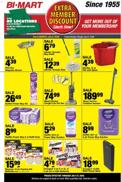 Preview of Bi-Mart weekly ads valid from 07/06/2026 | Page: 4 | Products: Vacuum, Pads, Power Bank