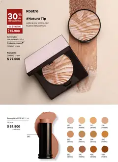 Natura catálogo Ciclo 8 -  Vista previa de la revista de la tienda Natura valido desde el 29.04.2026 | Página: 73 | Productos: Iluminador, Pómulo