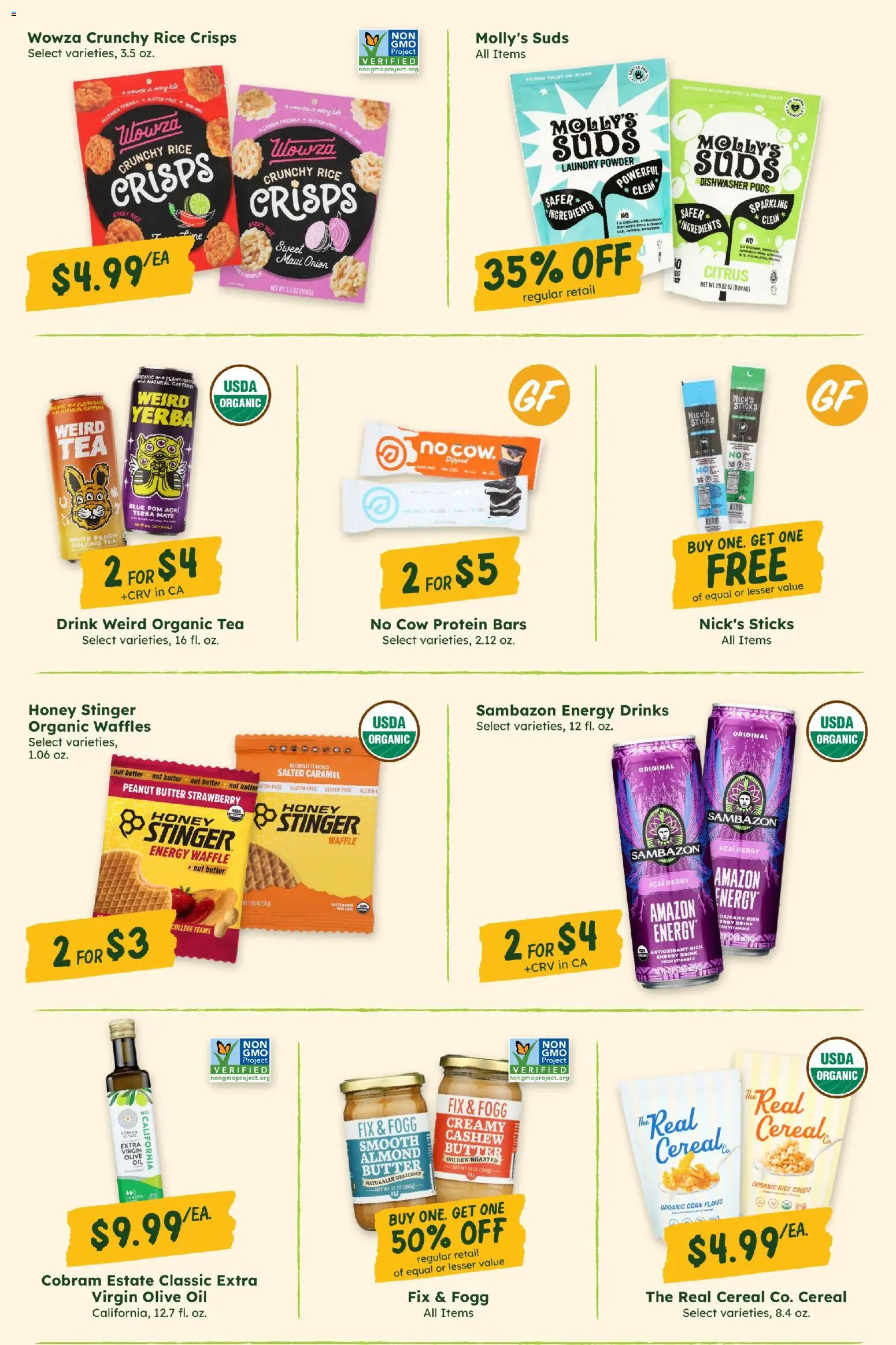 Sprouts Monthly Ad - valid from 07/29/2026 | Page: 11 | Products: Corn, Butter, Rice, Flakes