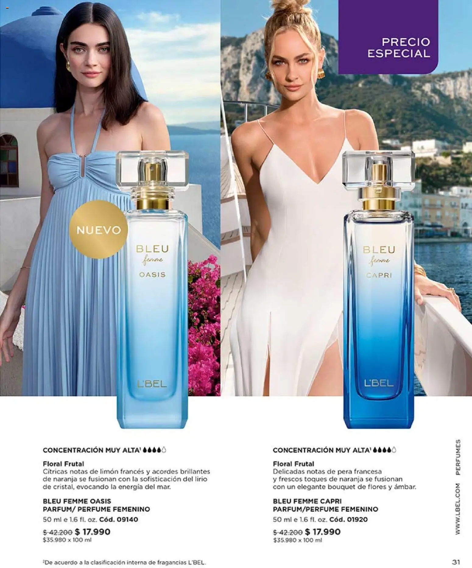 Catálogo L'Bel Campaña 9 │ válido desde el 17.05.2026 | Página: 31 | Productos: Limón, Perfume, Pera