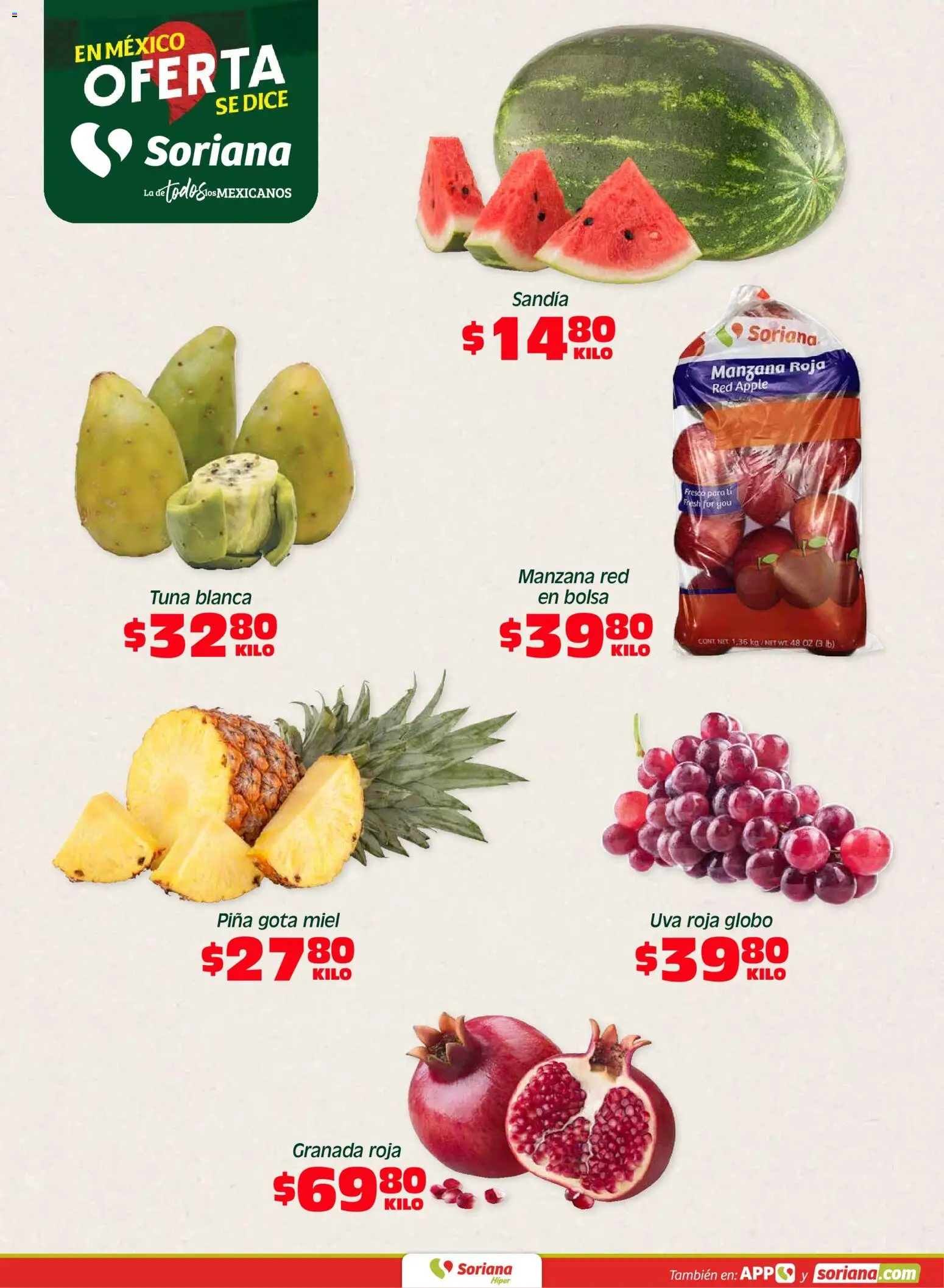 Nuevas ofertas de Soriana válidas en toda la República Mexicana desde el 04/09/2026. ¡Encuentra las mejores ofertas en Soriana folleto Fin de Semana Híper! | Página: 2