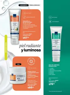 Vista previa de AVON campaña 13 2026, nuevo folleto de la tienda, válido en México a partir del 21/08/2026 | Página: 6 | Productos: Crema, Crema facial, Vitaminas, Aceite de aguacate