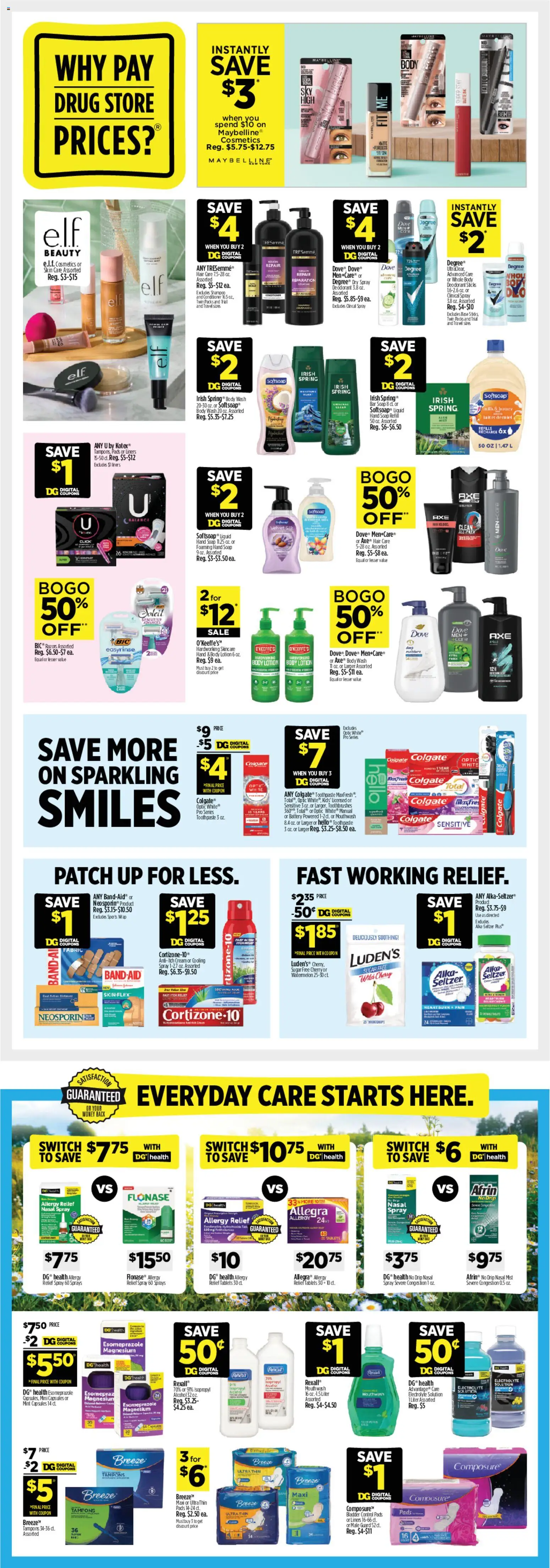 Dollar General Weekly Ad - valid from 06/28/2026 | Page: 14 | Products: Battery, Soap, Mouthwash, Switch