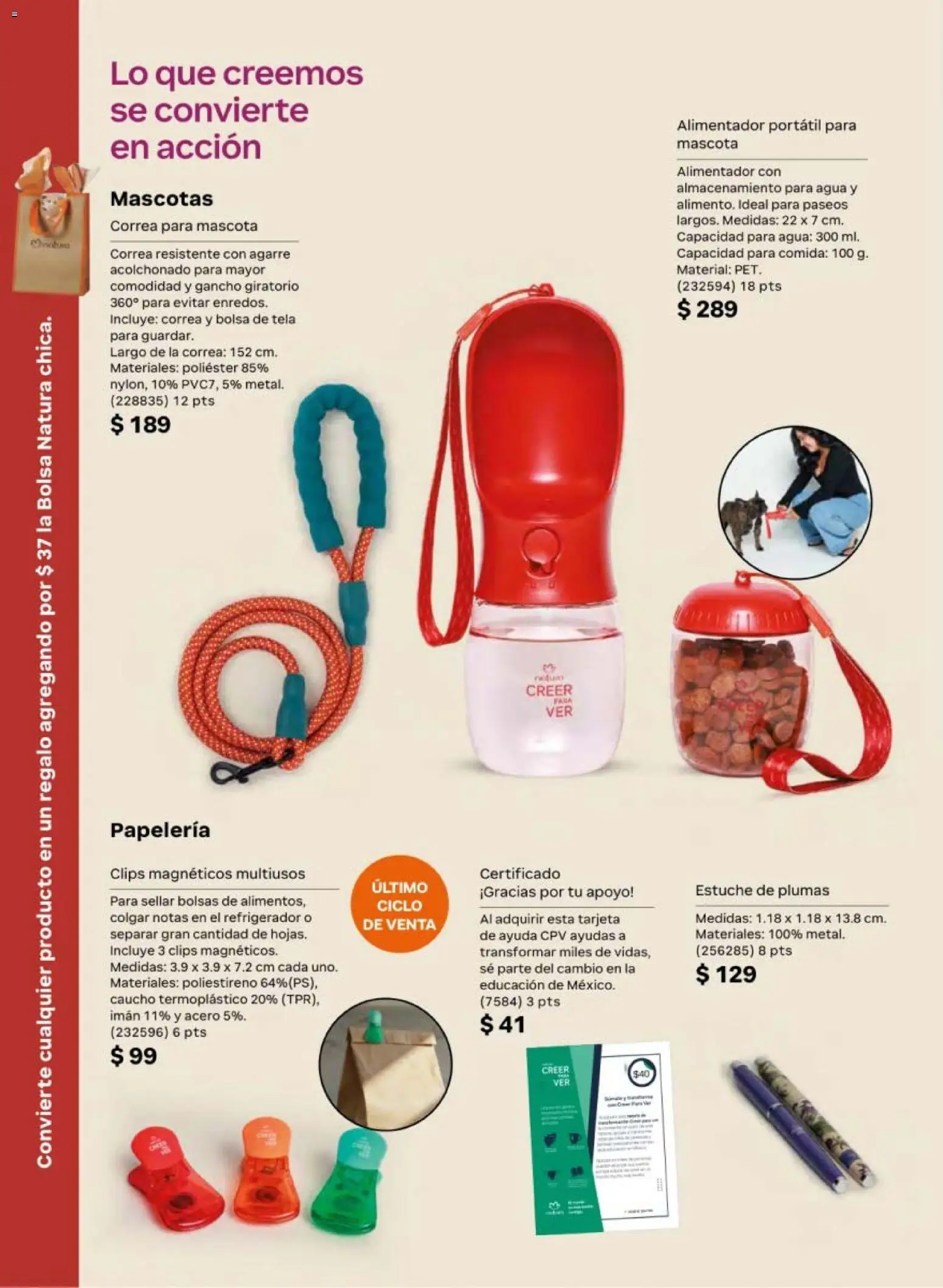 Nuevas ofertas de Natura válidas en toda la República Mexicana desde el 10/07/2026. ¡Encuentra las mejores ofertas en Natura campaña 11 2026! | Página: 150 | Productos: Refrigerador, Bolsa, Agua, Estuche