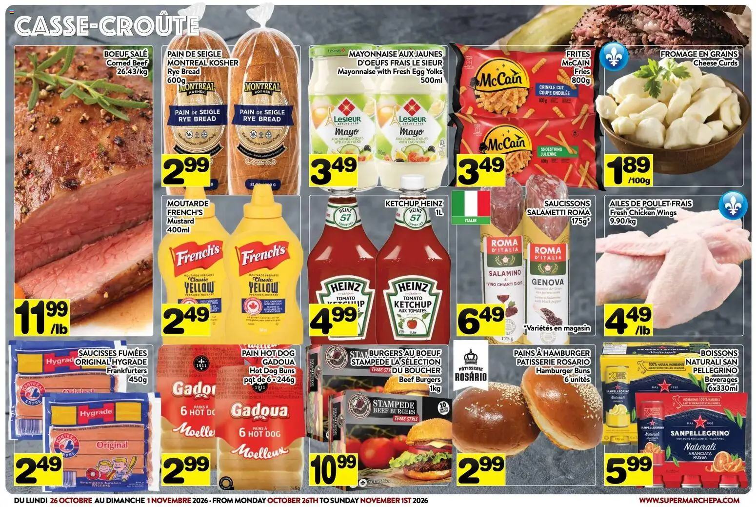 Pa Supermarché flyer valid from Oct 26, 2026 | Page: 3