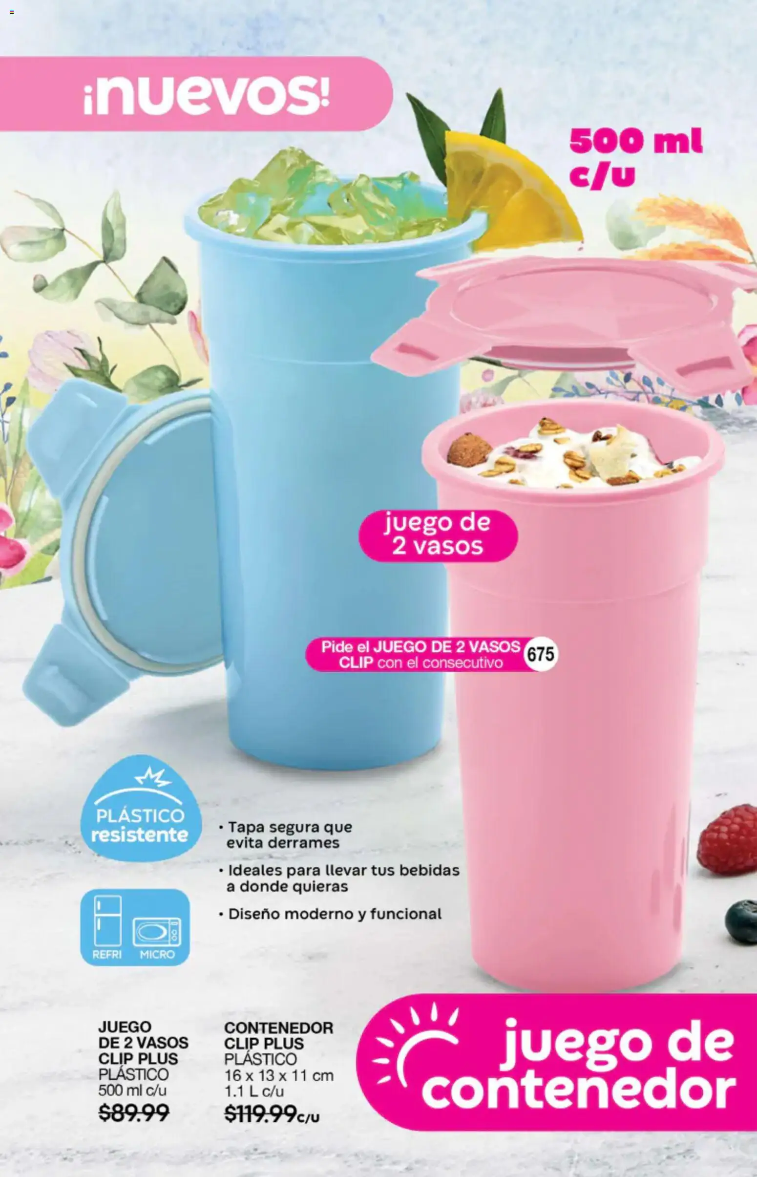 Nuevas ofertas de Fuller válidas en toda la República Mexicana desde el 27/05/2026. ¡Encuentra las mejores ofertas en Fuller campaña 4 2026! | Página: 214 | Productos: Juego, Contenedor, Vasos