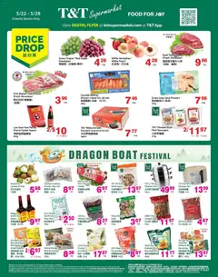 Preview of T&T Supermarket weekly flyer - AB from shop T&T Supermarket valid from 22.05.2026