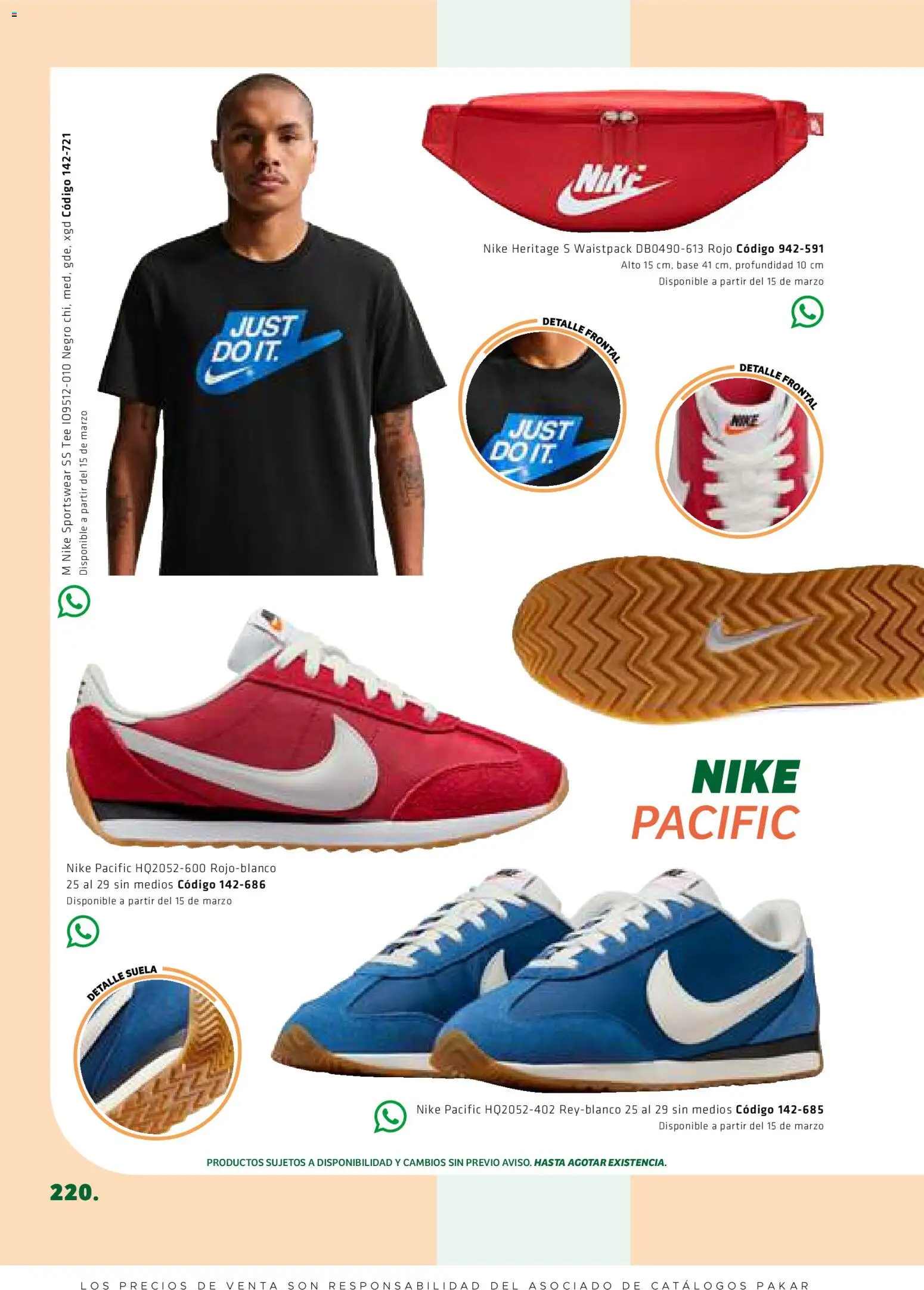 Nuevas ofertas de SC Pakar válidas en toda la República Mexicana desde el 27/02/2026. ¡Encuentra las mejores ofertas en SC Pakar catálogo Premium Men Tomo 1! | Página: 220