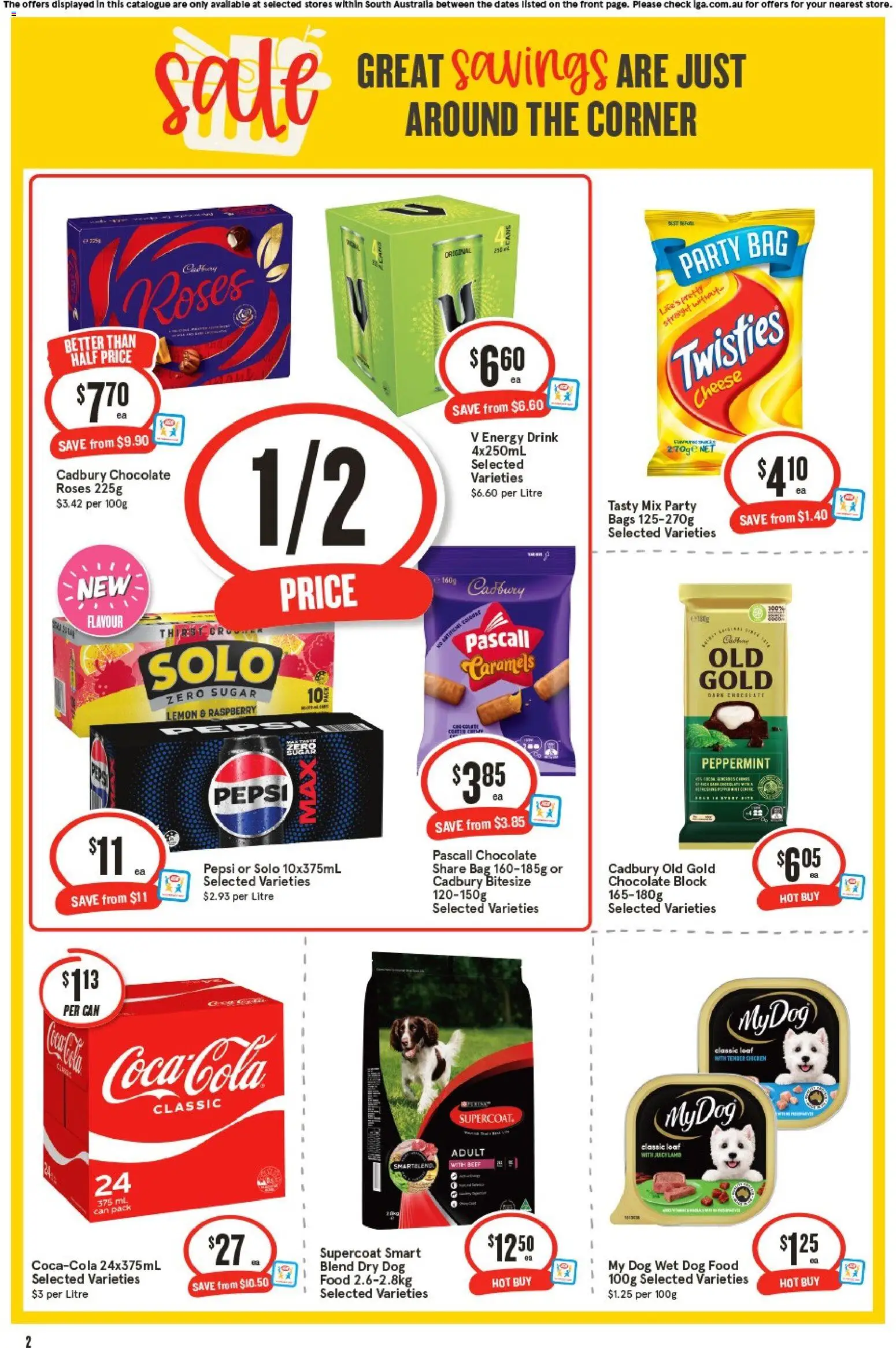 IGA catalogue - valid from 19/08/2026 | Page: 3 | Products: Food, Chocolate, Lemon, Bag