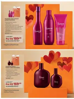 Catálogo Natura - Ciclo 08/2026 - Pré-Visualização do folheto da loja Natura, válido de 19.05.2026 | Página: 22 | Produtos: Fragrância, Desodorante, Geleia, Body
