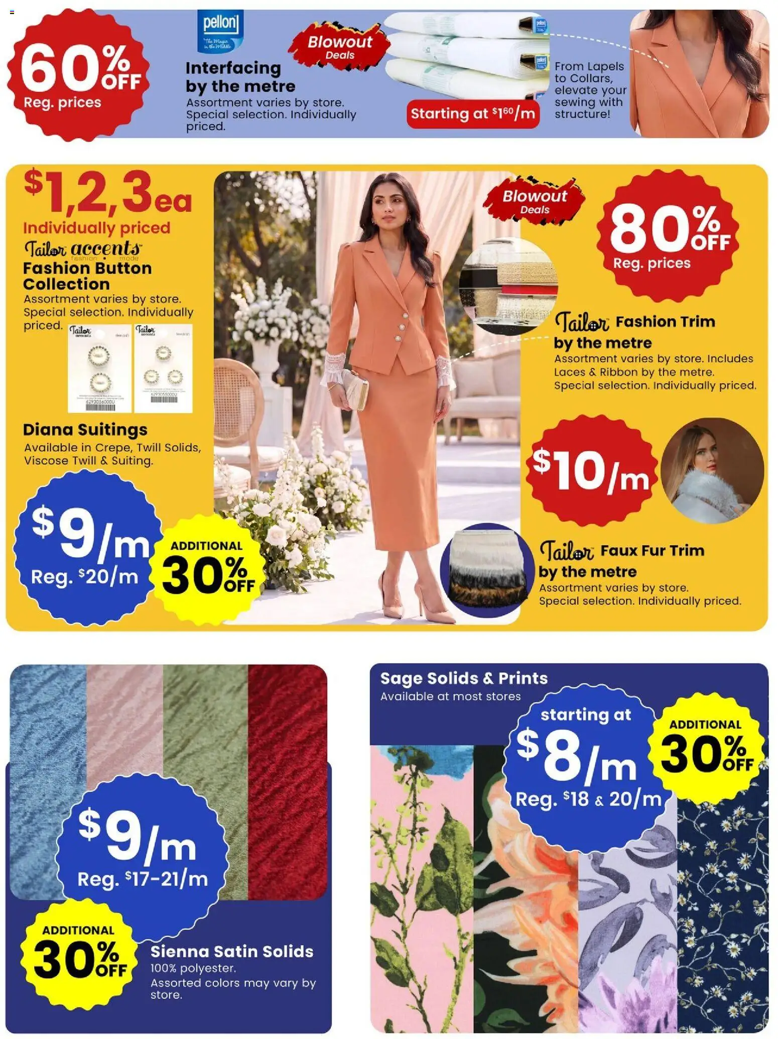 Fabricland flyer valid from Aug 1, 2026 | Page: 11