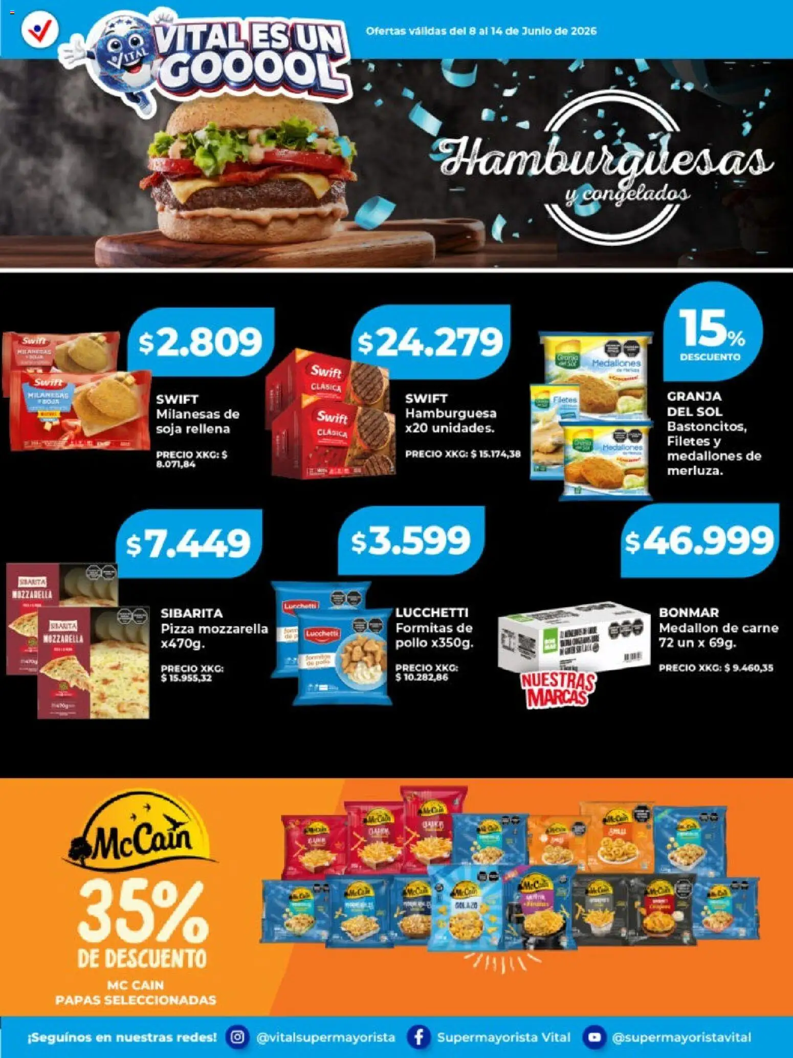 Vital - Especial de frescos │ válido desde el 08.06.2026 | Página: 7 | Productos: Pollo, Pizza