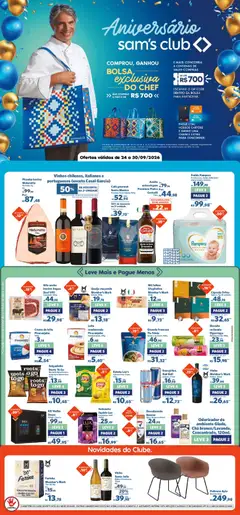 Sam's Club - Ofertas da semana - Pré-Visualização do folheto da loja Sam's Club, válido de 24/09/2026