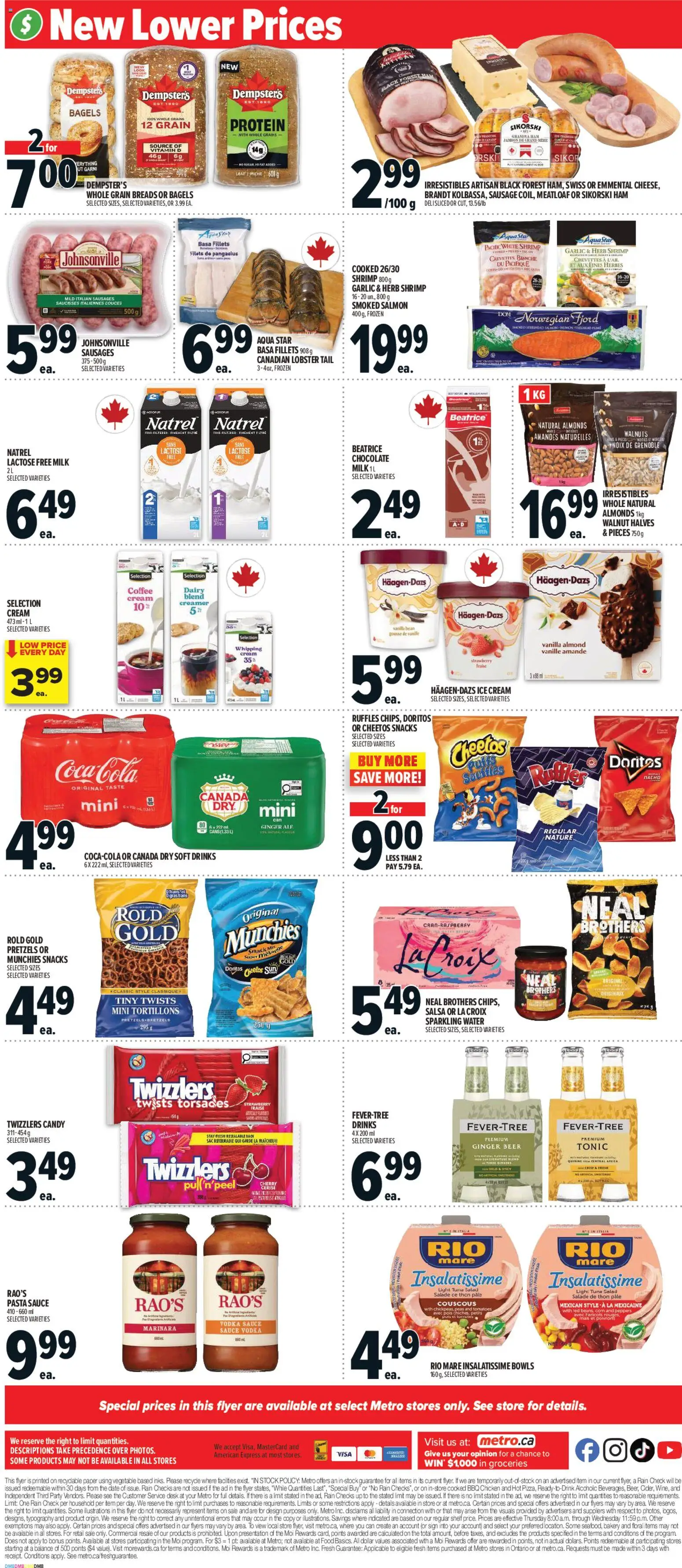 Metro flyer valid from 07.05.2026 | Page: 4 | Products: Ice cream, Bakery, Coffee, Chicken