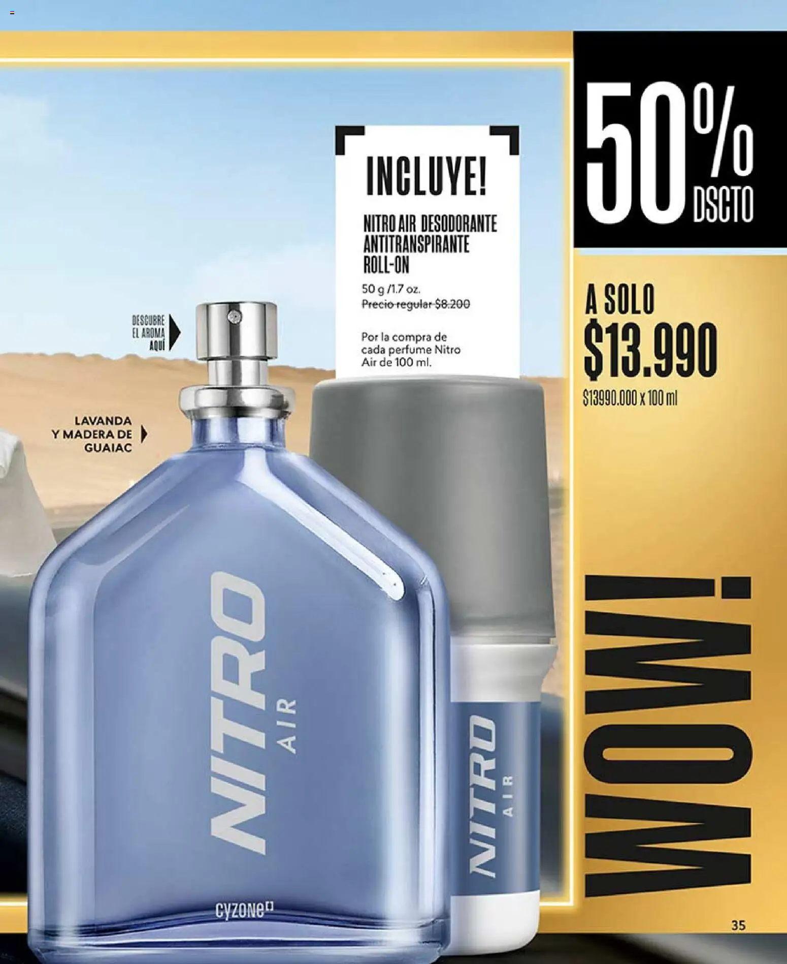 Catálogo CyZone Campaña 7 │ válido desde el 18.04.2026 | Página: 35 | Productos: Perfume, Desodorante, Antitranspirante