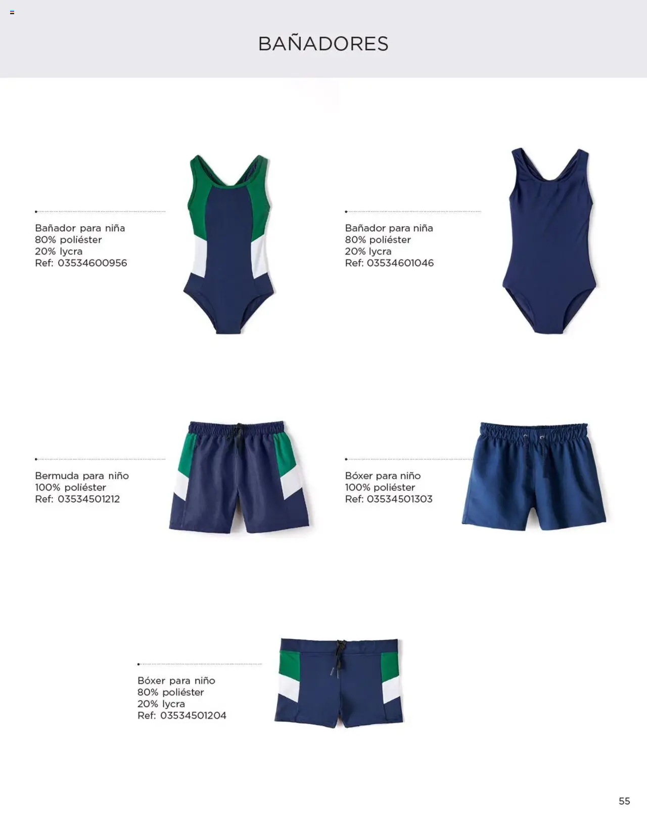 Nuevas ofertas de El Corte Inglés válidas en toda la República Mexicana desde el 04/04/2025. ¡Encuentra las mejores ofertas en El Corte Inglés catálogo Colección Uniformes 2024! | Página: 55 | Productos: Bermuda