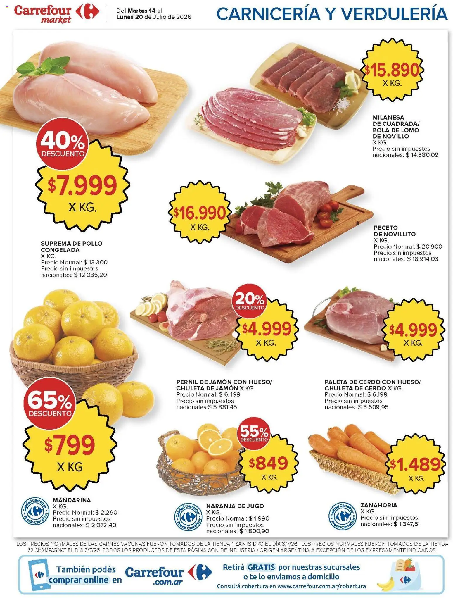 Carrefour Market catálogo │ válido desde el 14/07/2026 | Página: 7