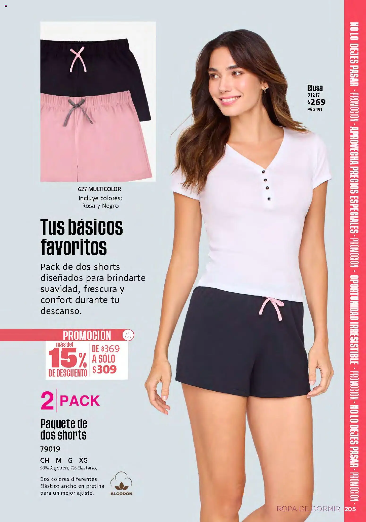 Nuevas ofertas de Ilusión válidas en toda la República Mexicana desde el 01/09/2026. ¡Encuentra las mejores ofertas en Ilusión catálogo Otoño! | Página: 207 | Productos: Blusa, Algodón, Ropa
